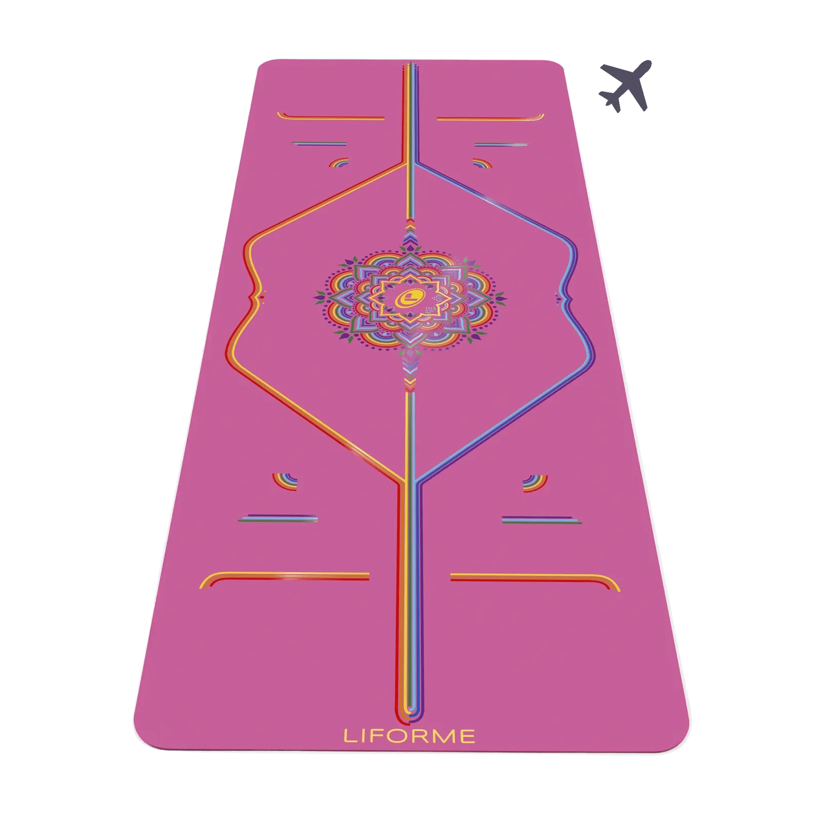 Liforme Rainbow Travel Yoga Mat