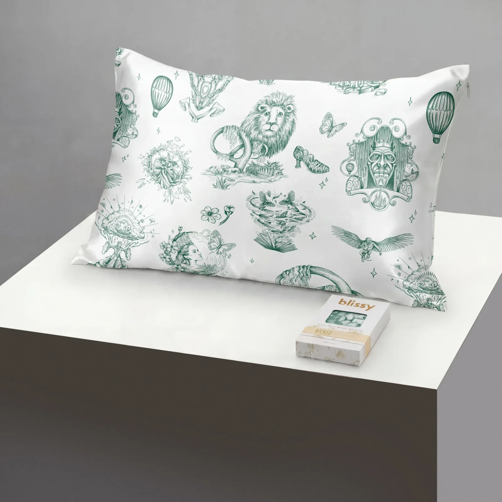 Pillowcase – Wicked™ – Amazafying – Green- Standard
