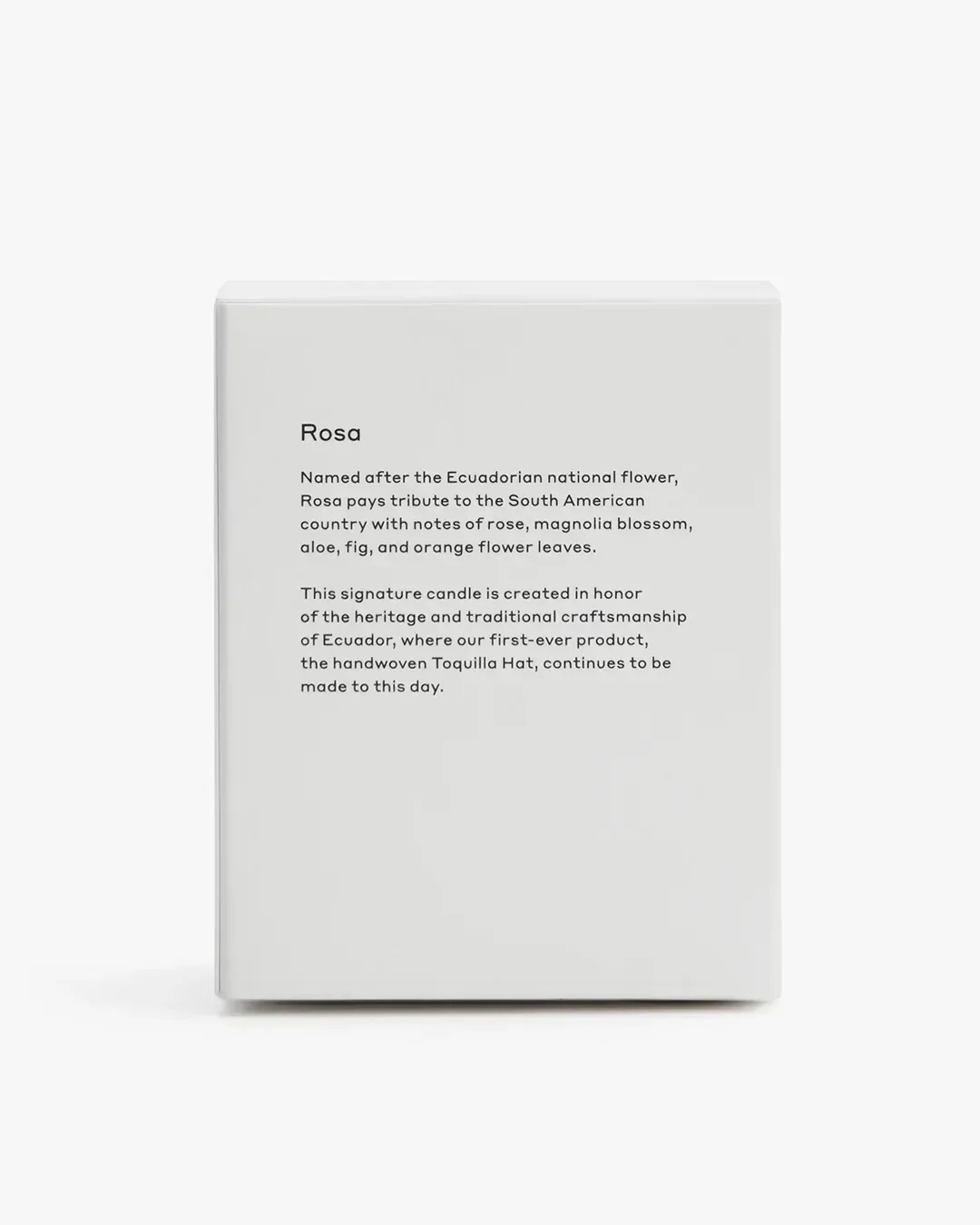 Rosa Candle