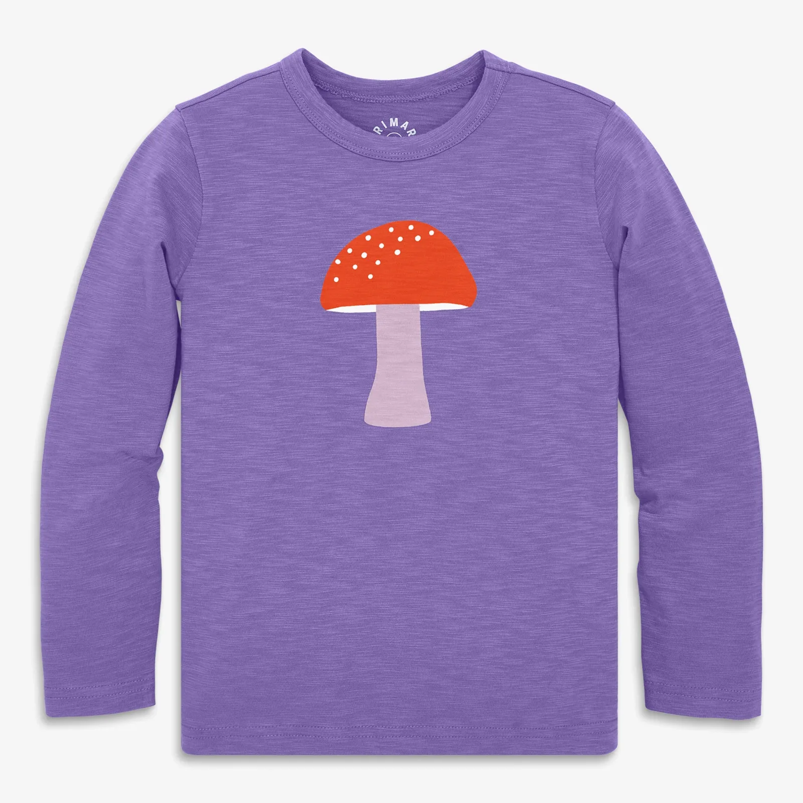 Kids long sleeve mushroom tee