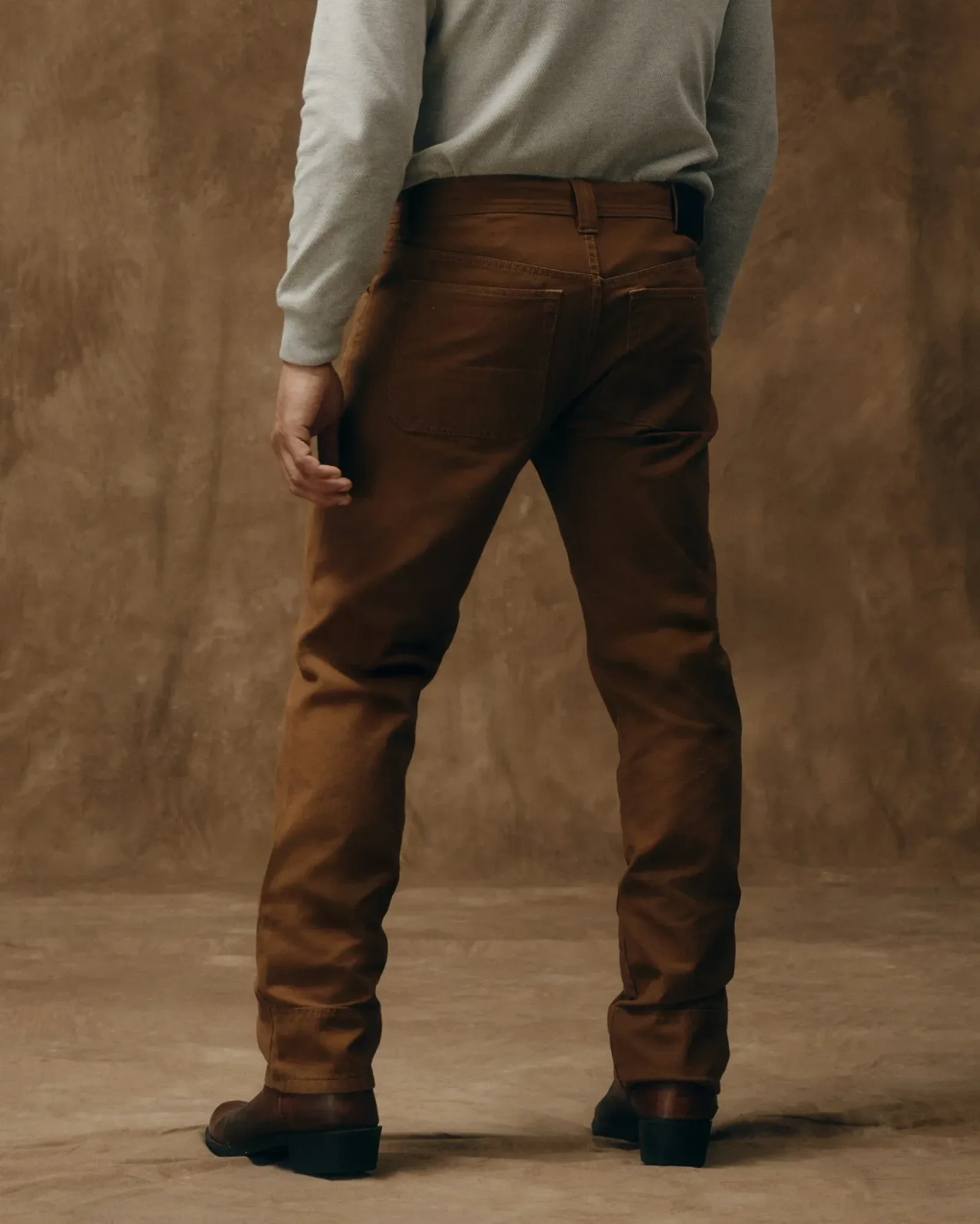 Dry Tin Cloth 5-Pocket Pants – Whiskey