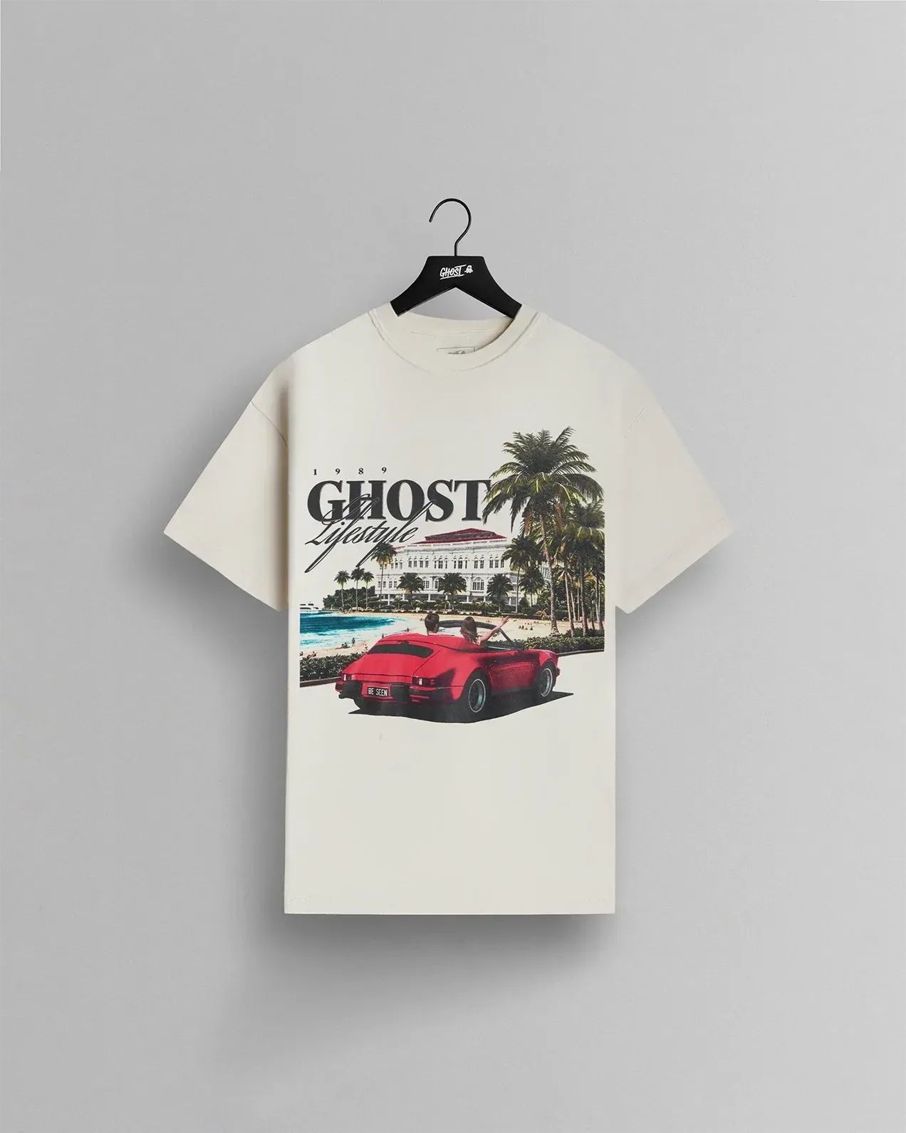 GHOST® COASTLINE TEE – NATURAL