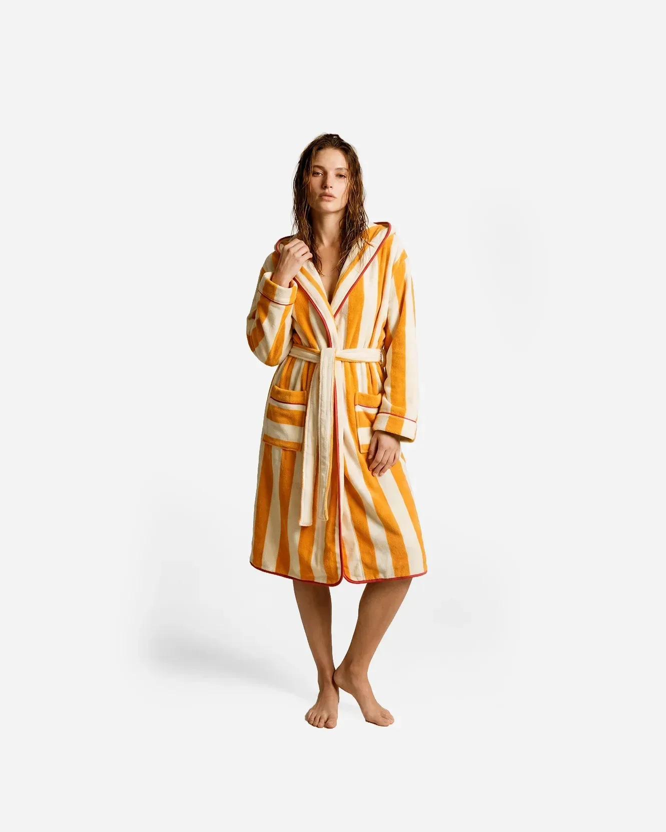 Sole Striped Beach Robe