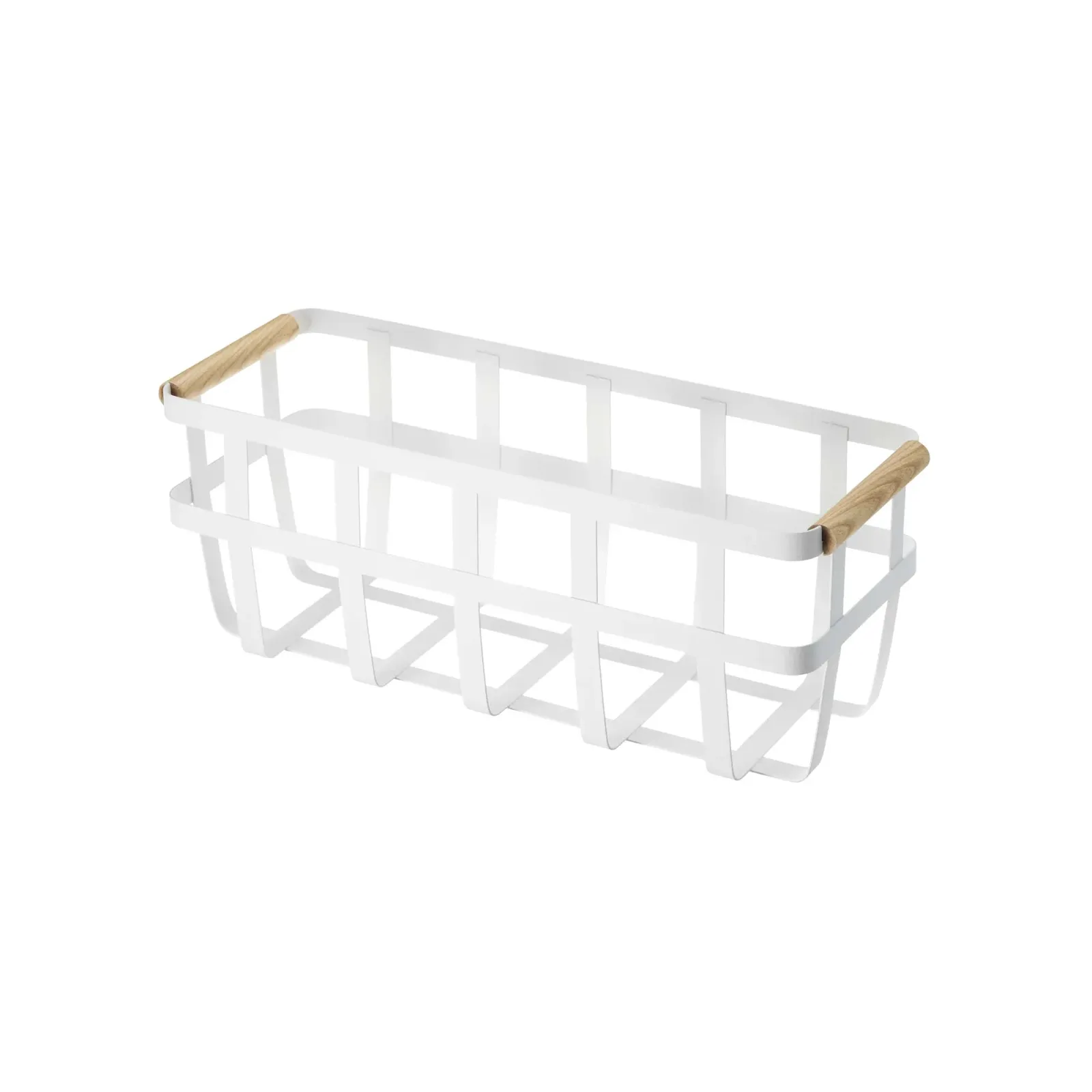 Storage Basket – Small – Steel + Wood