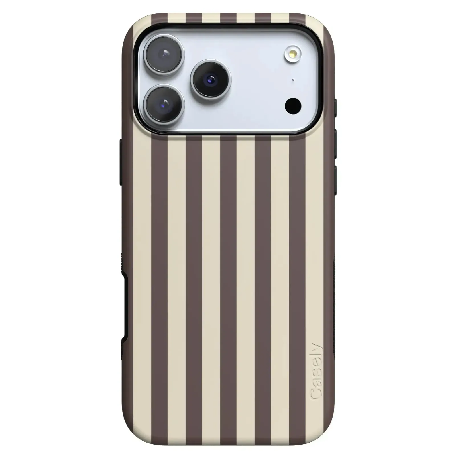 S'more Stripes – Brown Striped Case