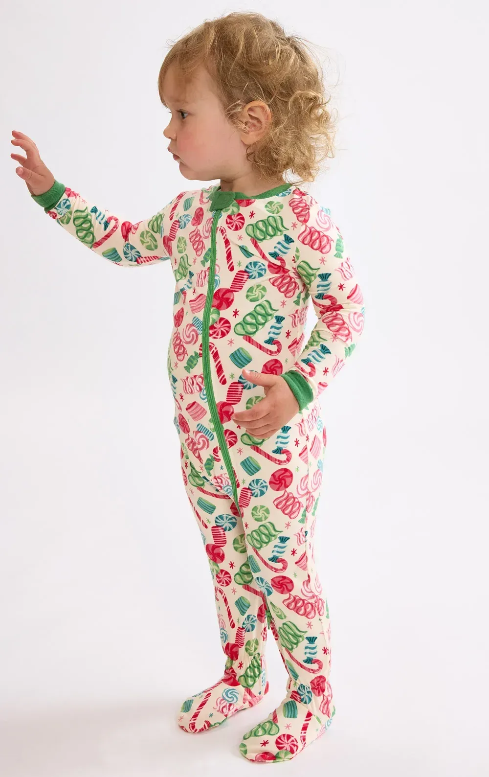 Ribbon Candy Onesie Infant Pajamas