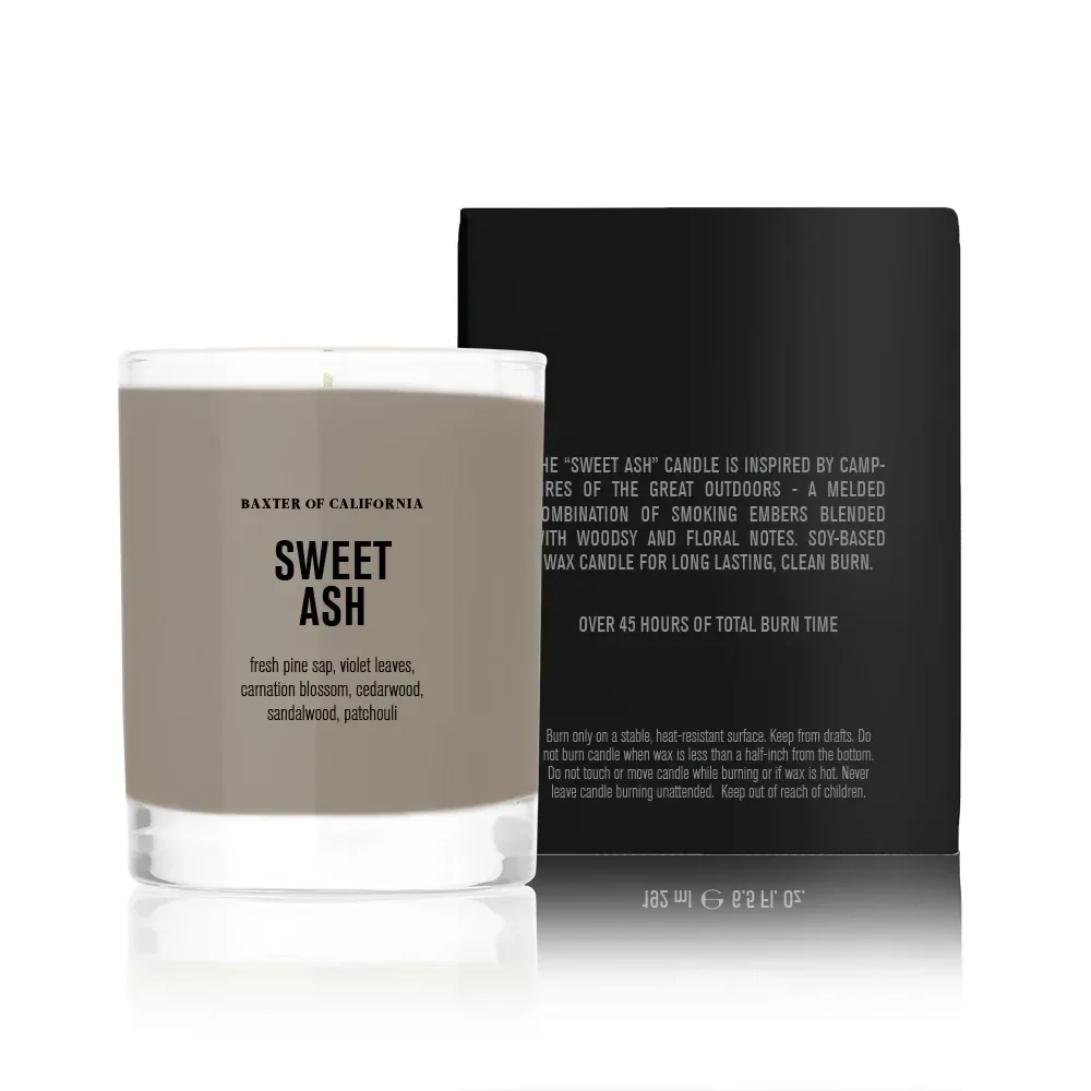 Sweet Ash Soy Wax Candle