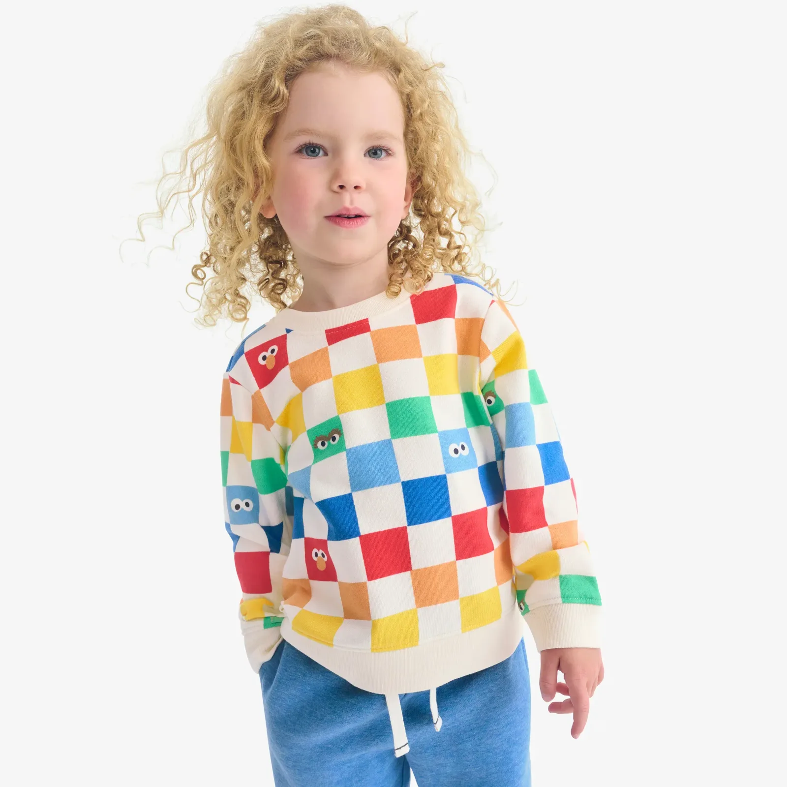 Kids Sesame Street friends sweatshirt
