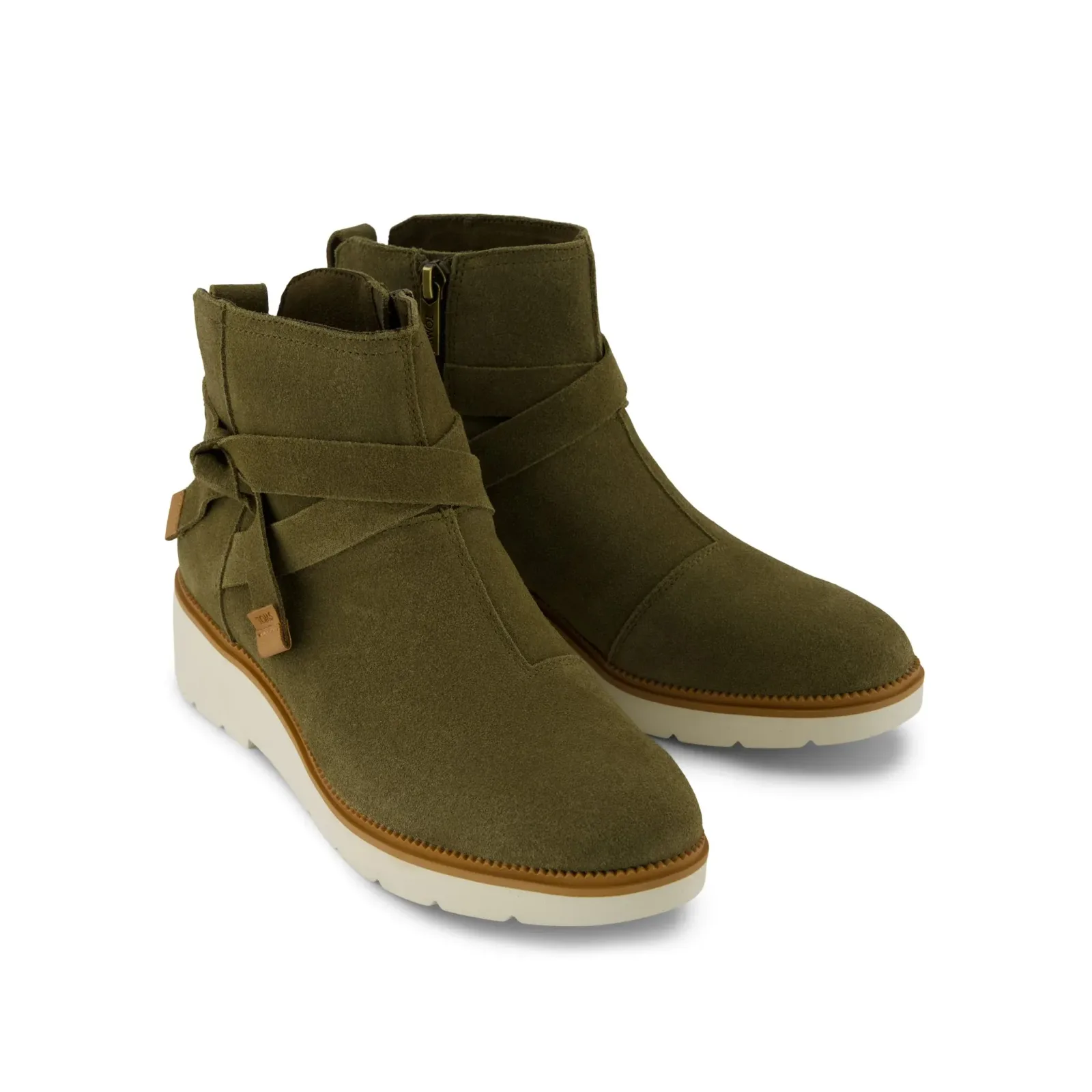 Womens Marlow Boot Water Repellent Military Olive Suede