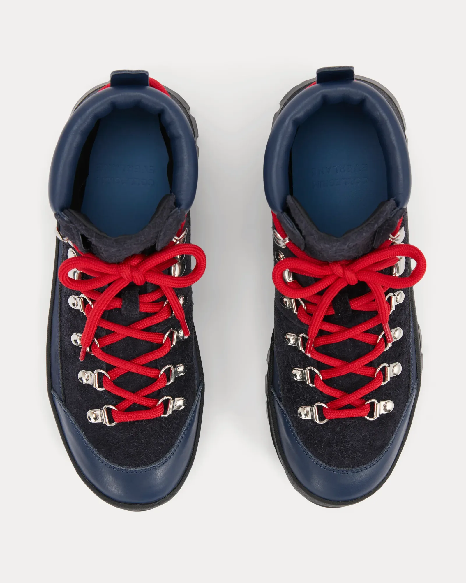 Collegium x Everlane Summit Boot – Navy Suede – Men's