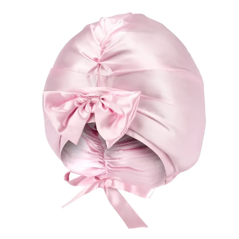 Blissy Junior Bow Bonnet – Blush