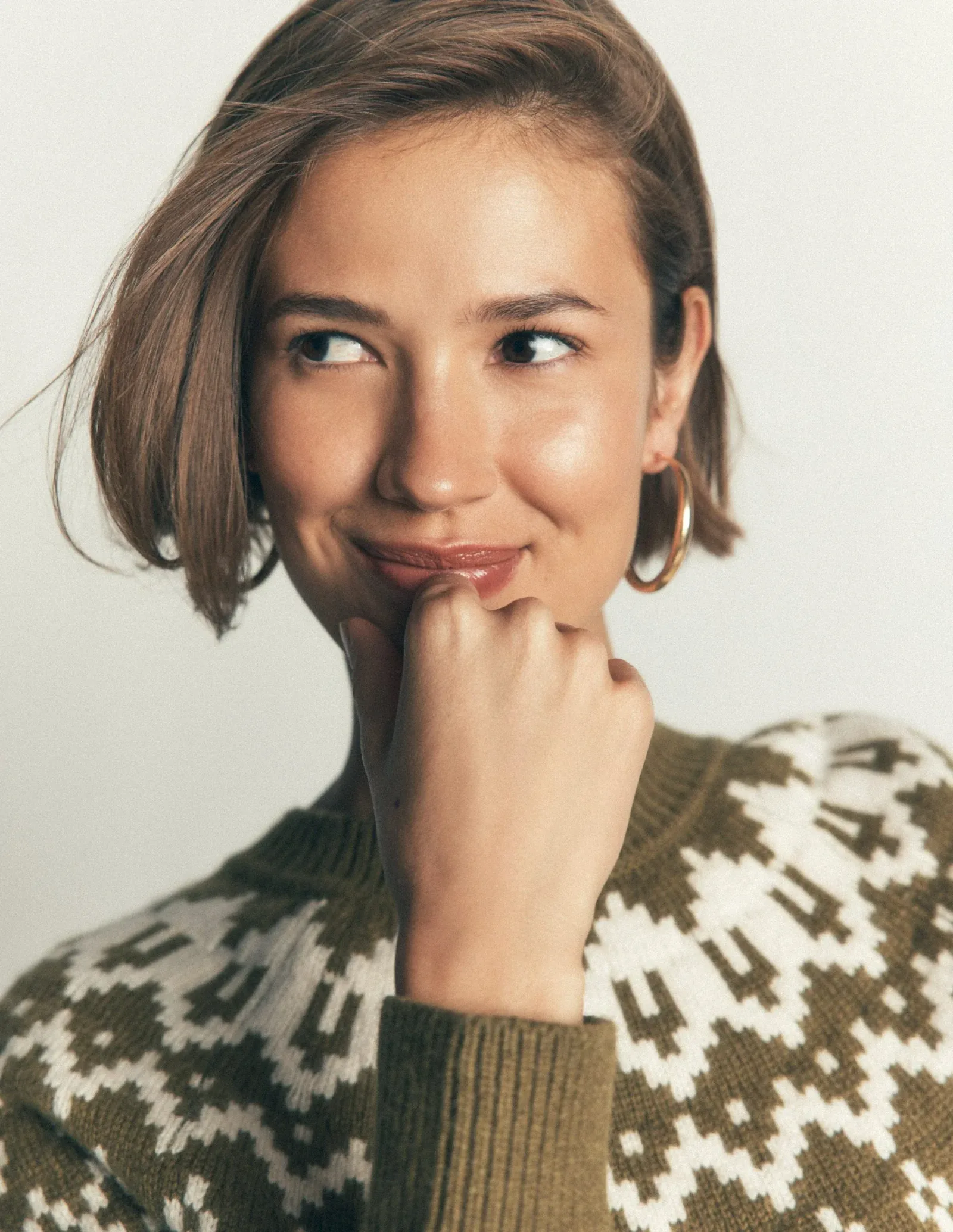 Classic Large Hoops-Gold