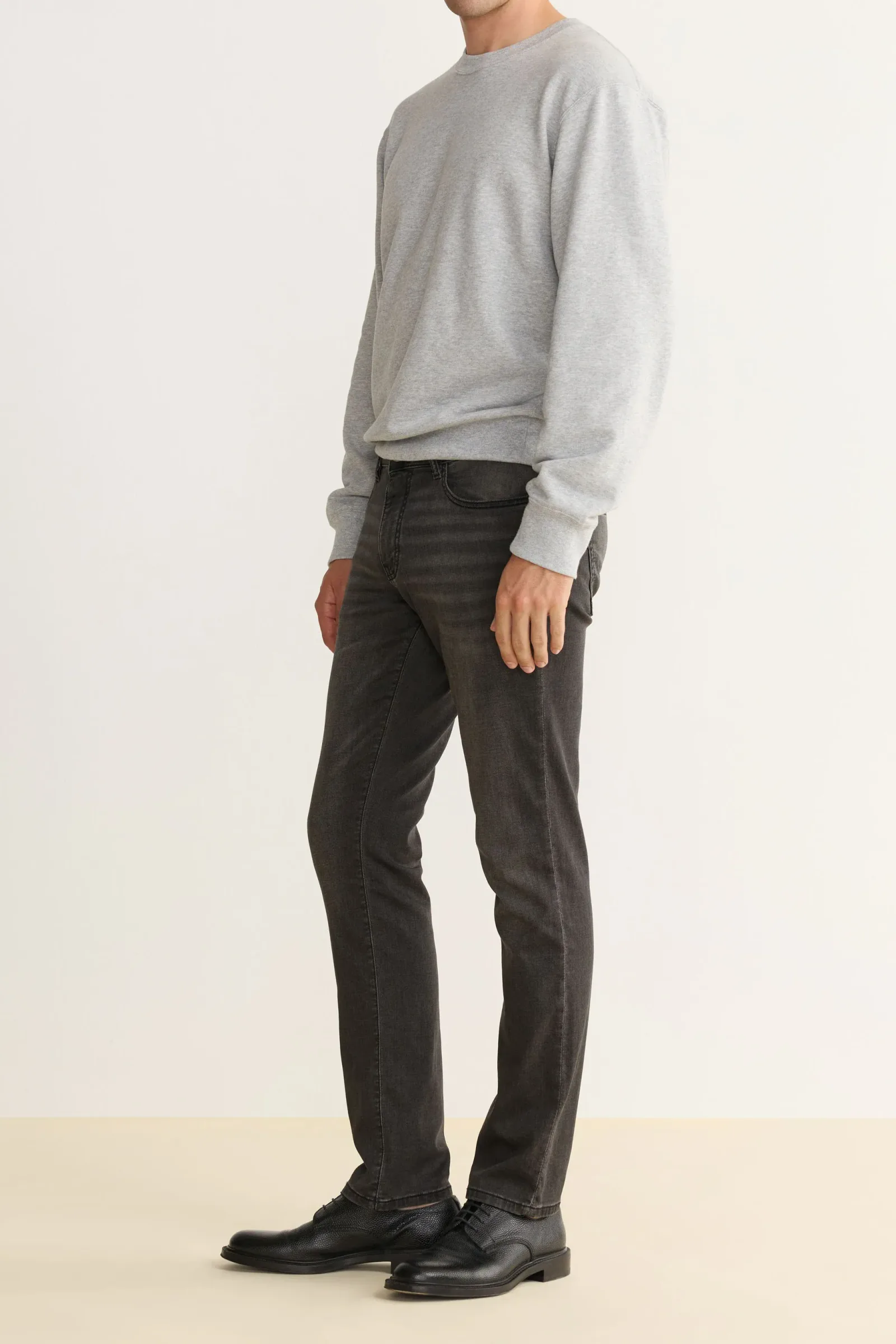 Ams – Slim Jeans – Faded Black