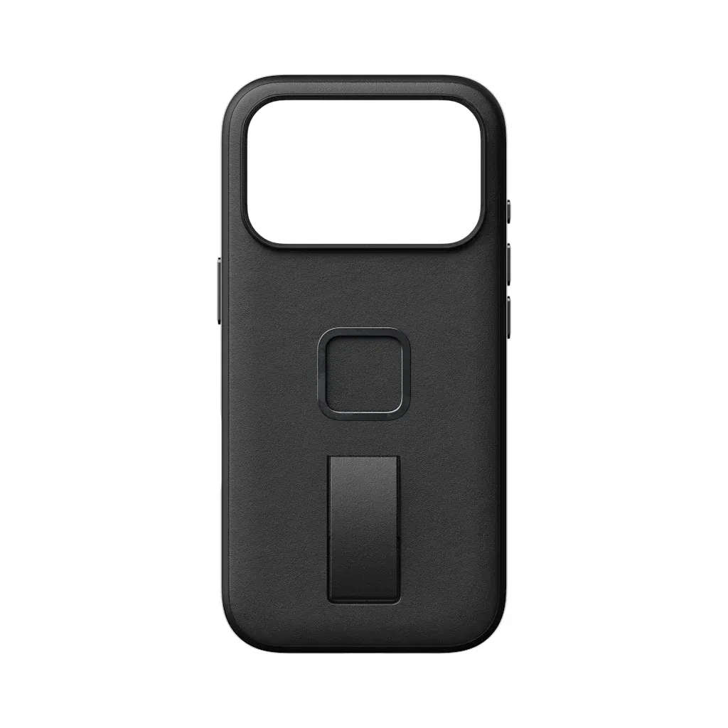 SlimLink Loop Case – iPhone 18 Pro – Black Clarino