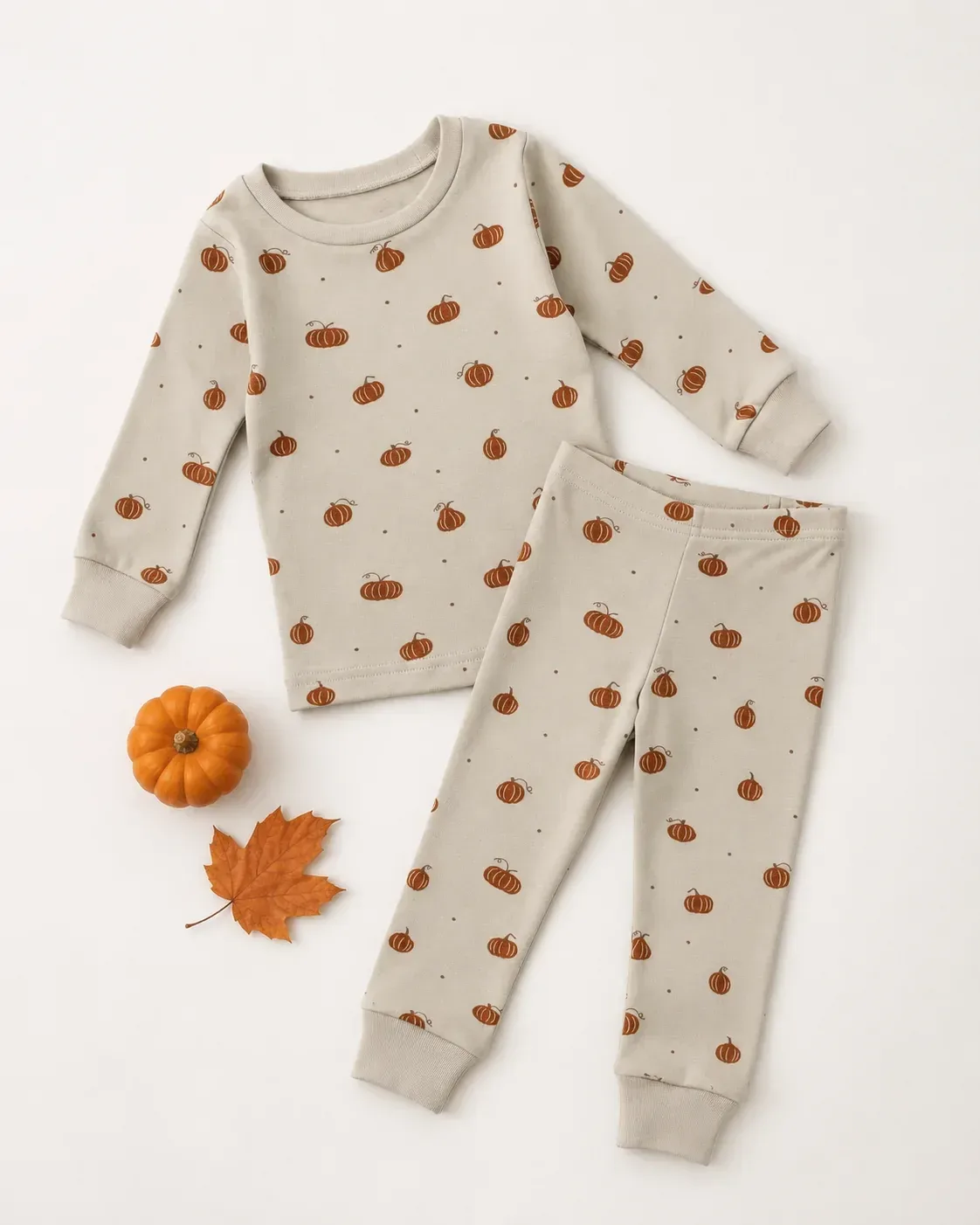 Pumpkin Spice – Kids' Organic PJ Set
