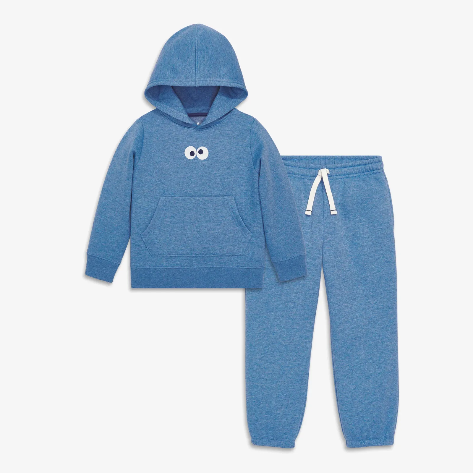 Kids Sesame Street cozy fleece hoodie & sweatpant