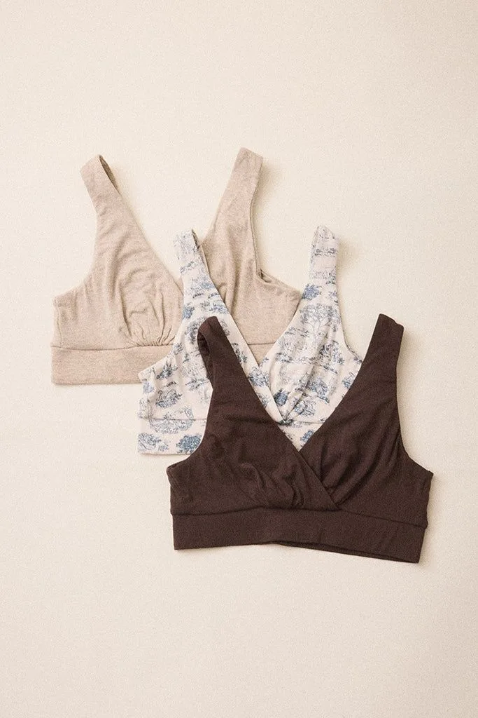 Nursing Bralette Trio