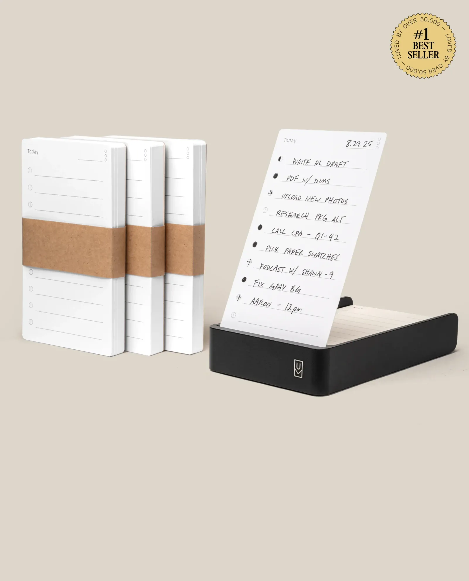 Analog Daily Focus Kit + 3 Refills (Black Aluminum)