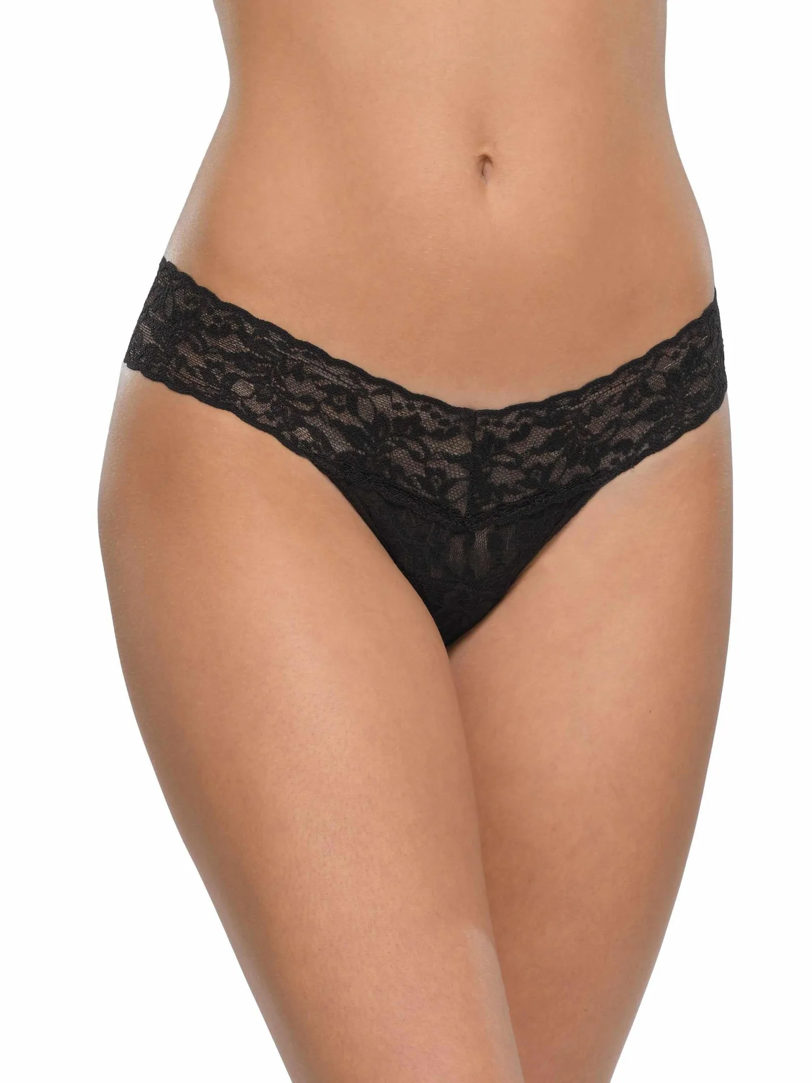 Bottle Service 3 Pack Signature Lace® Low Rise Thongs In Printed Box