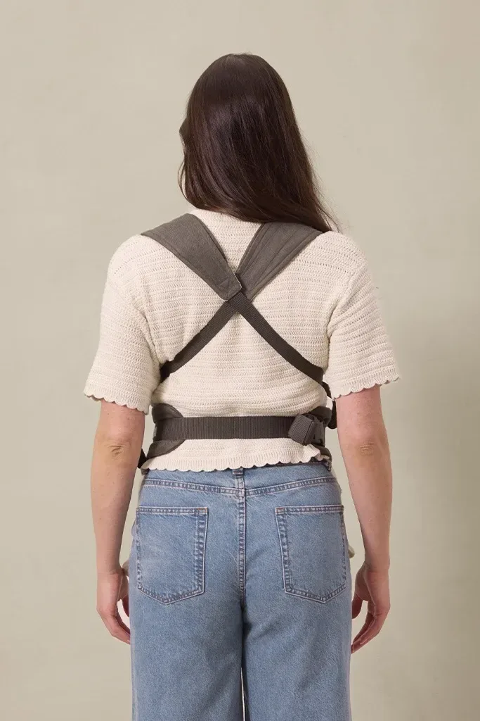 Charcoal Toile Soft Buckle Carrier