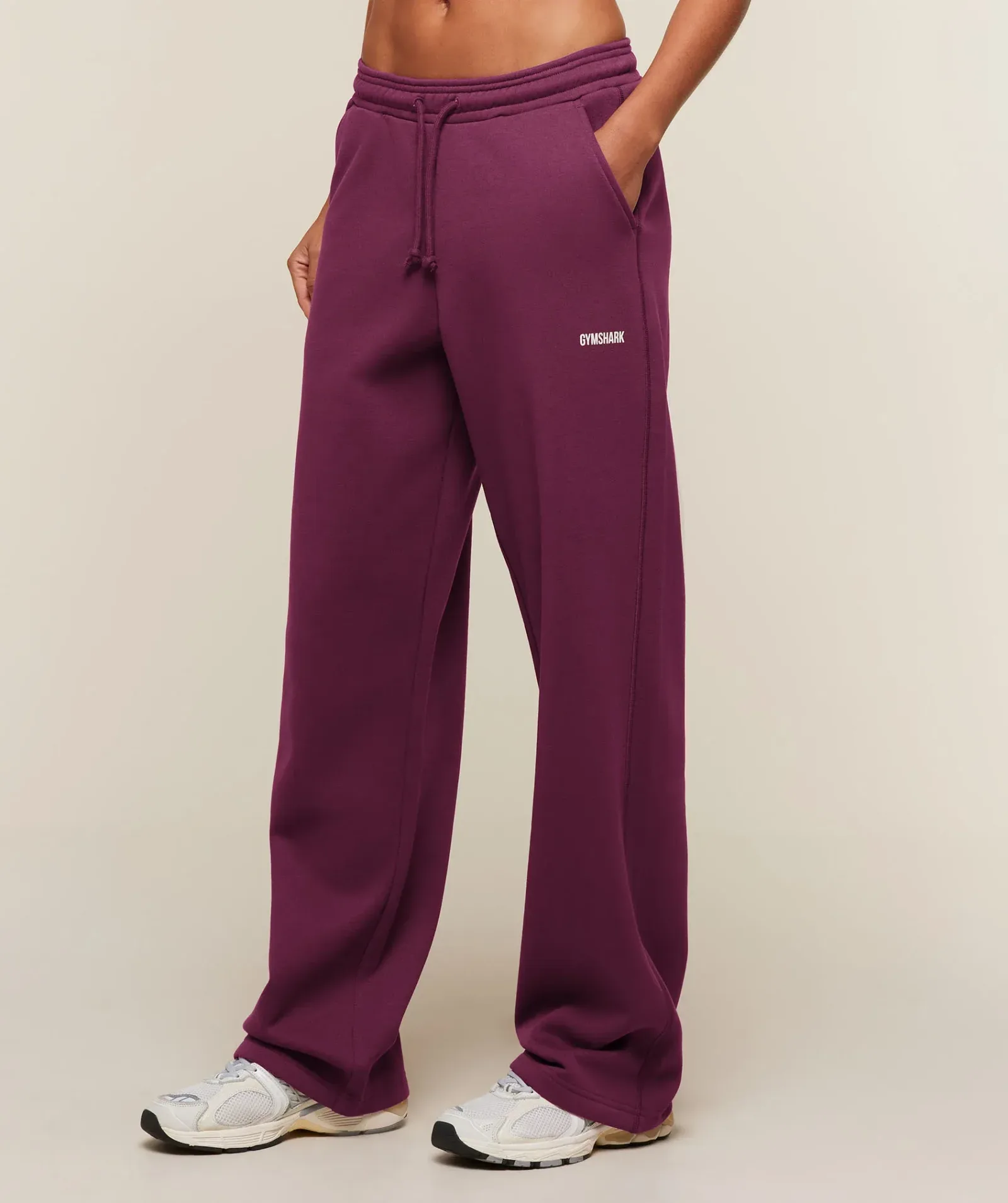 Gymshark Cosy Luxe Straight Leg Tall Joggers – Strength Pink