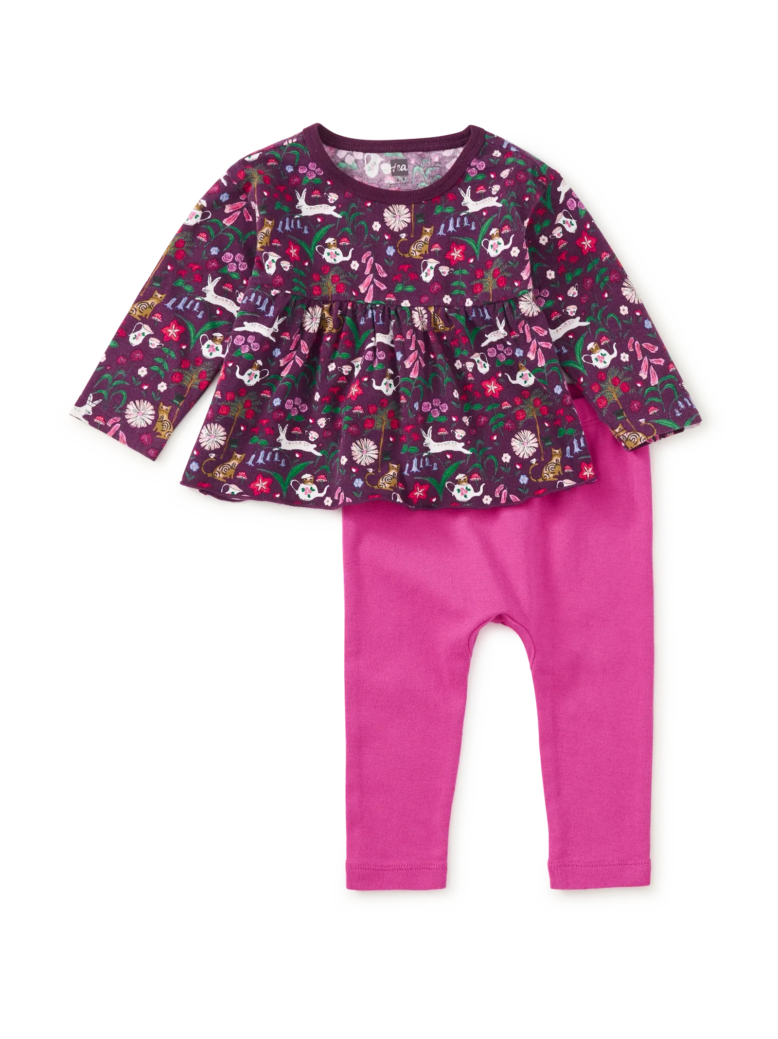 Peplum Two Piece Baby Set