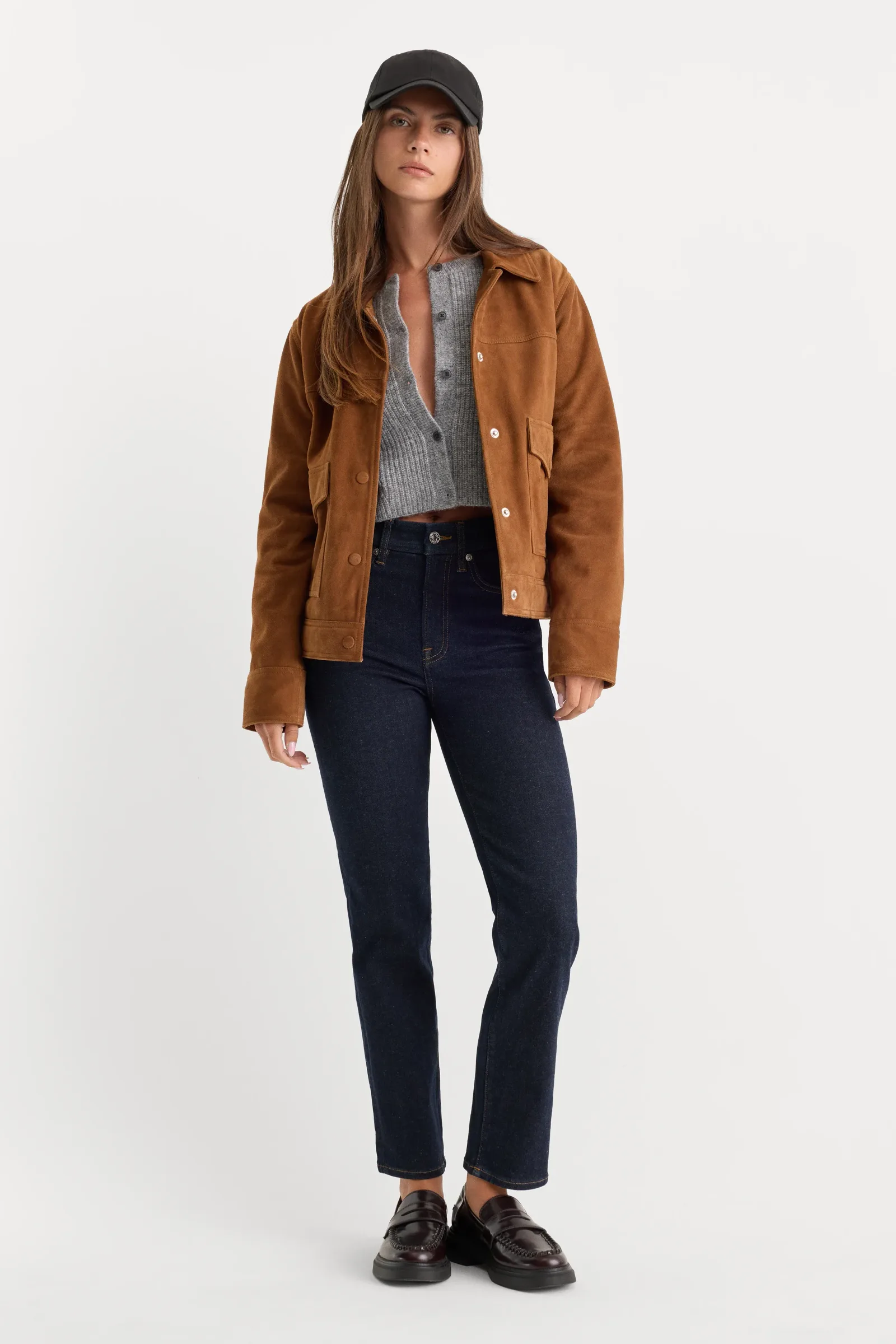 Always Fits Good Legs Straight Jeans Long – DENETHICBLUE04