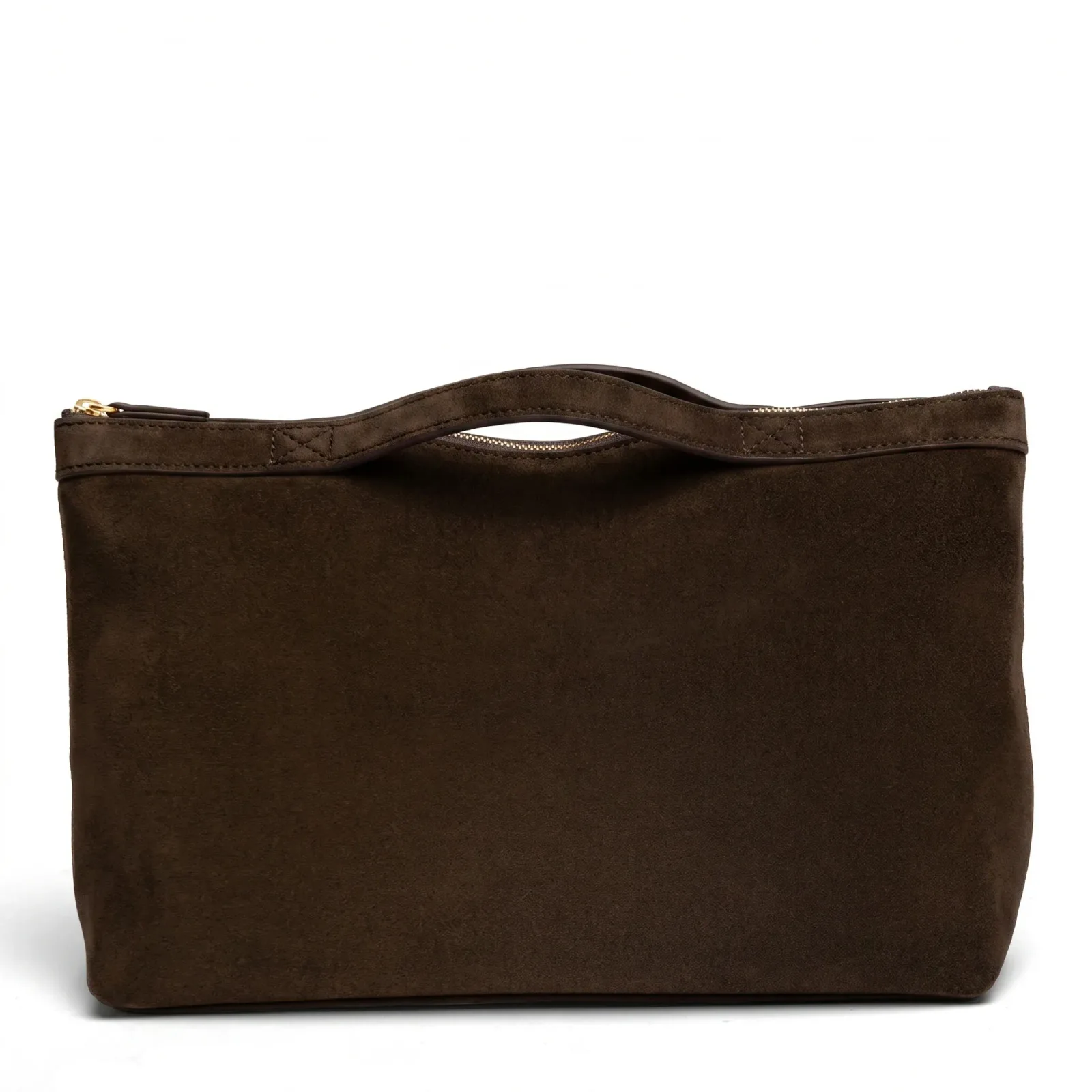 Mahjong Tile Pouch Tobacco Suede