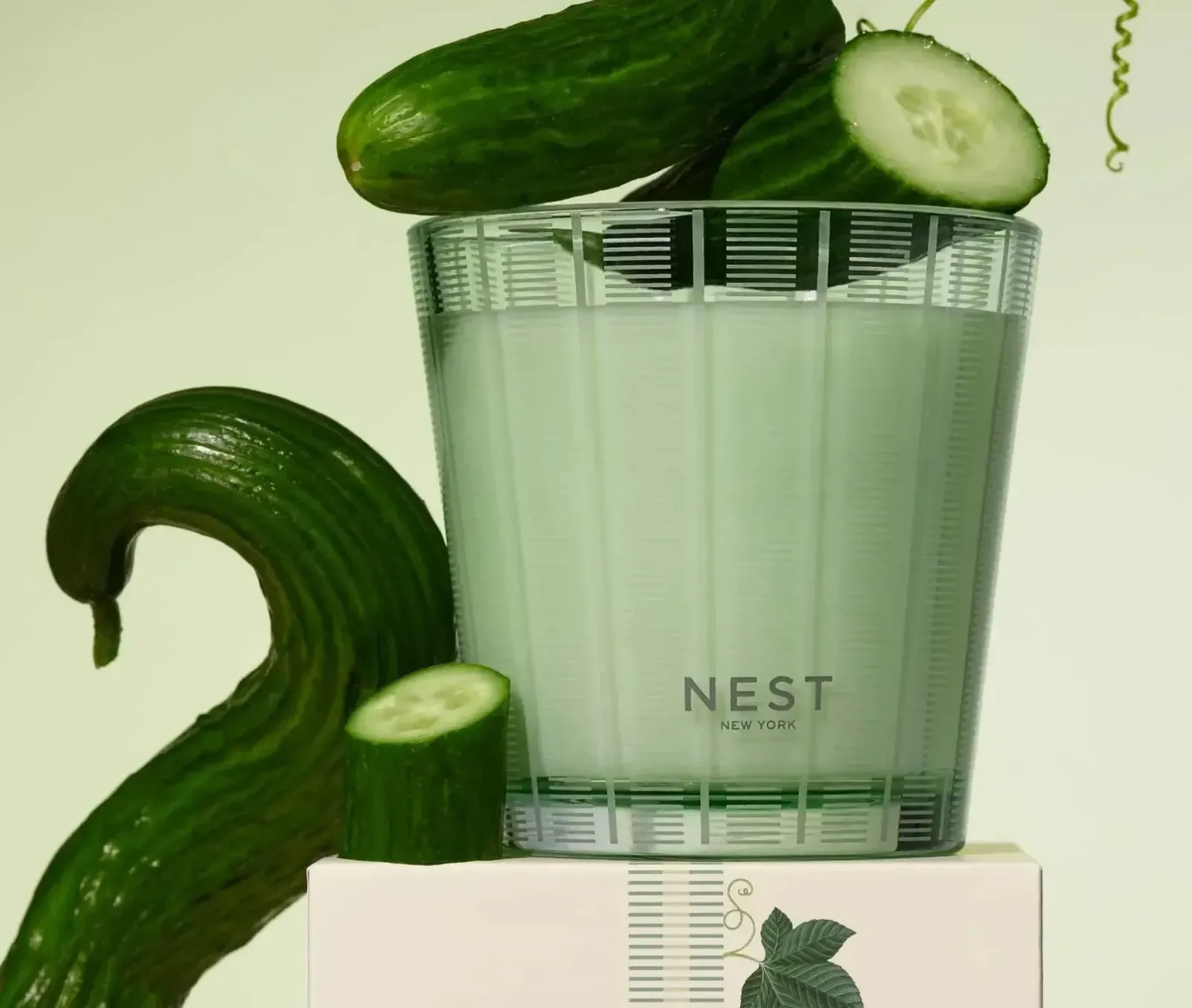 Cucumber & White Sage 3-Wick Candle