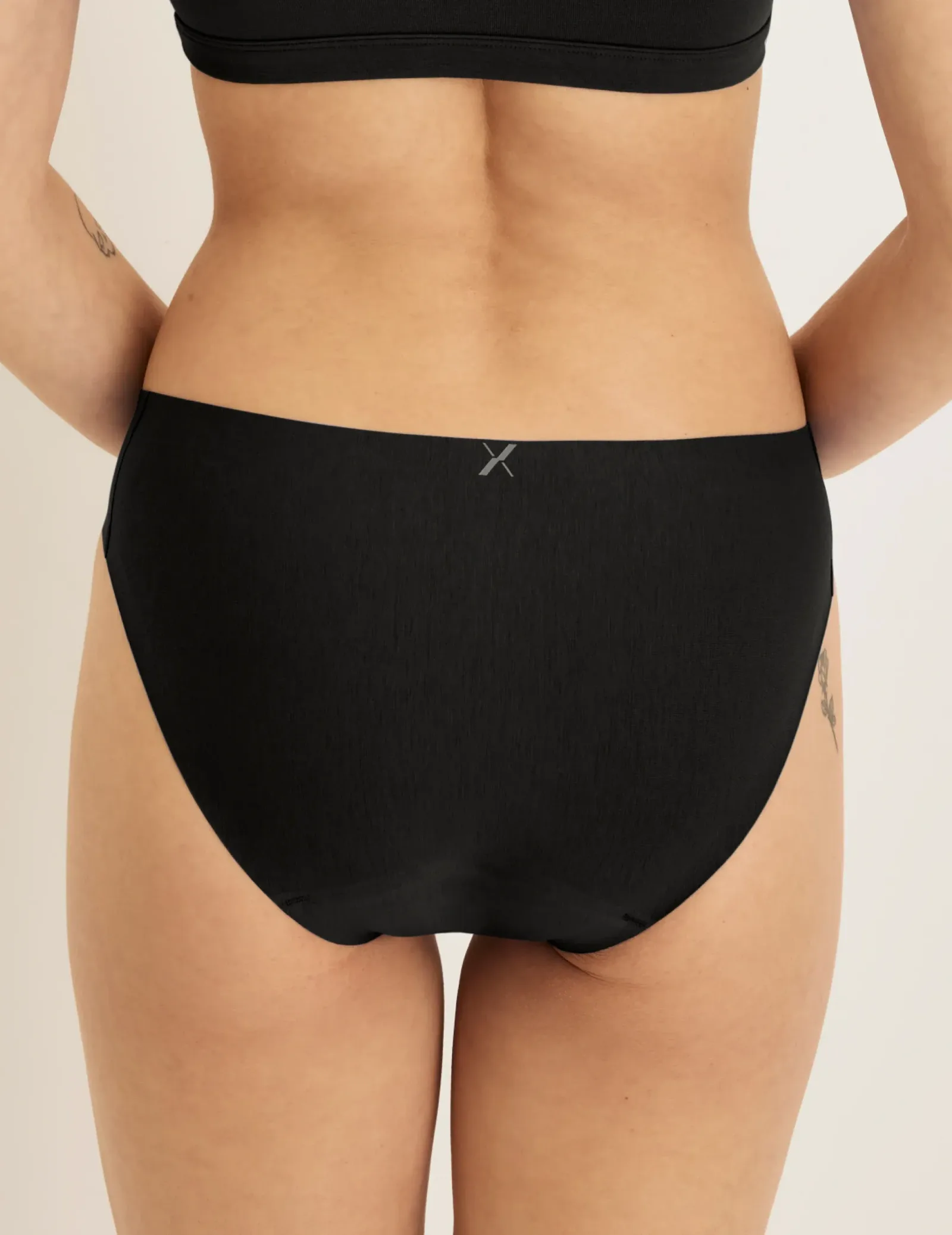 Leakproof Invisible Cotton No-Show Bikini