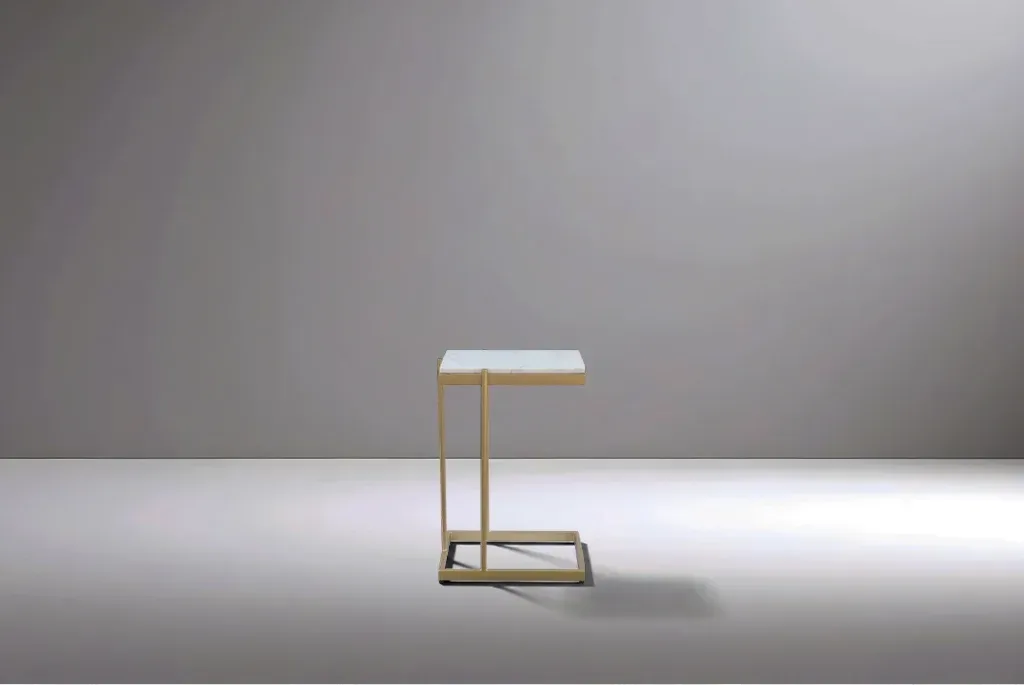 Marble C-Side Table