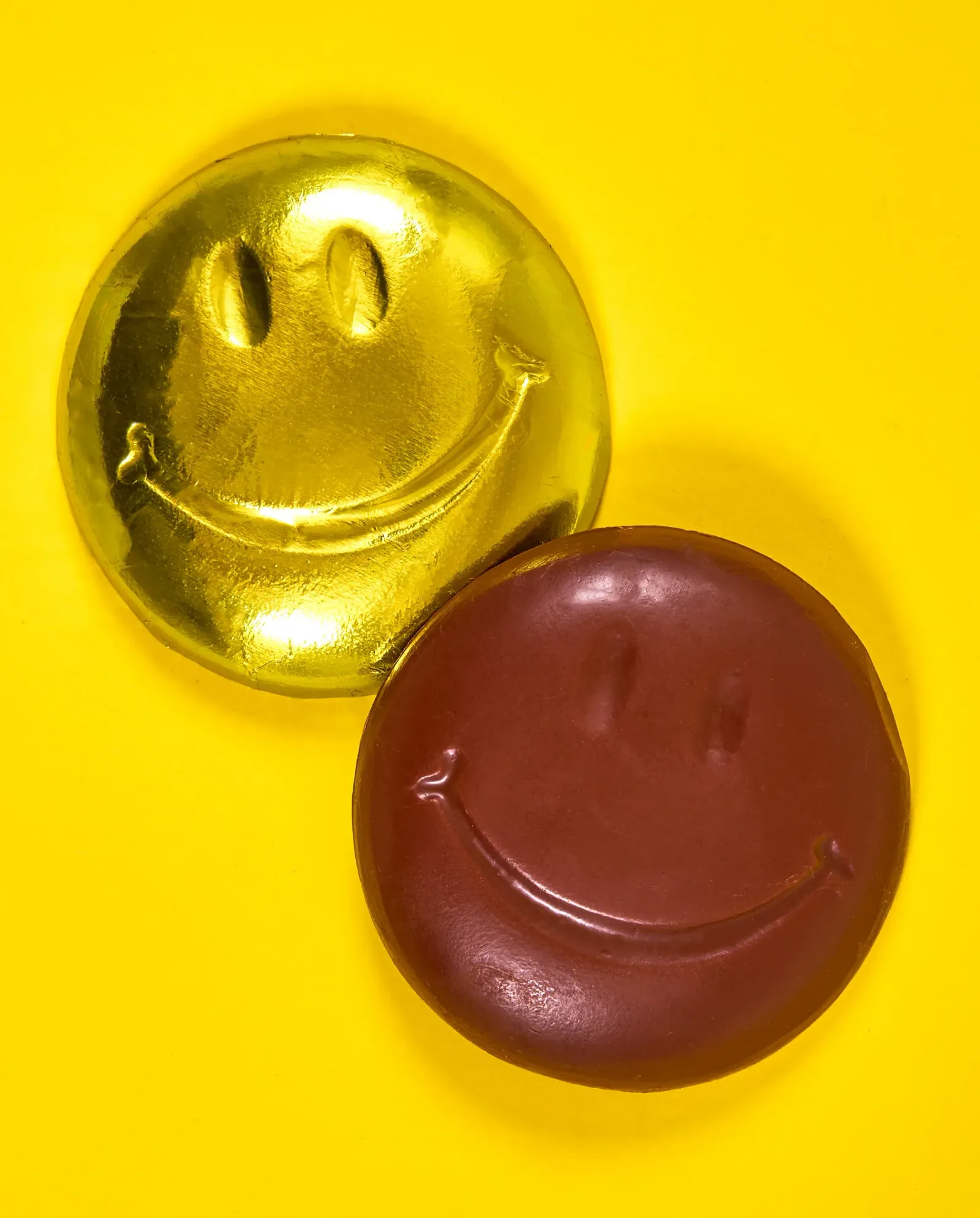 Solid Milk Chocolate Smiley Face