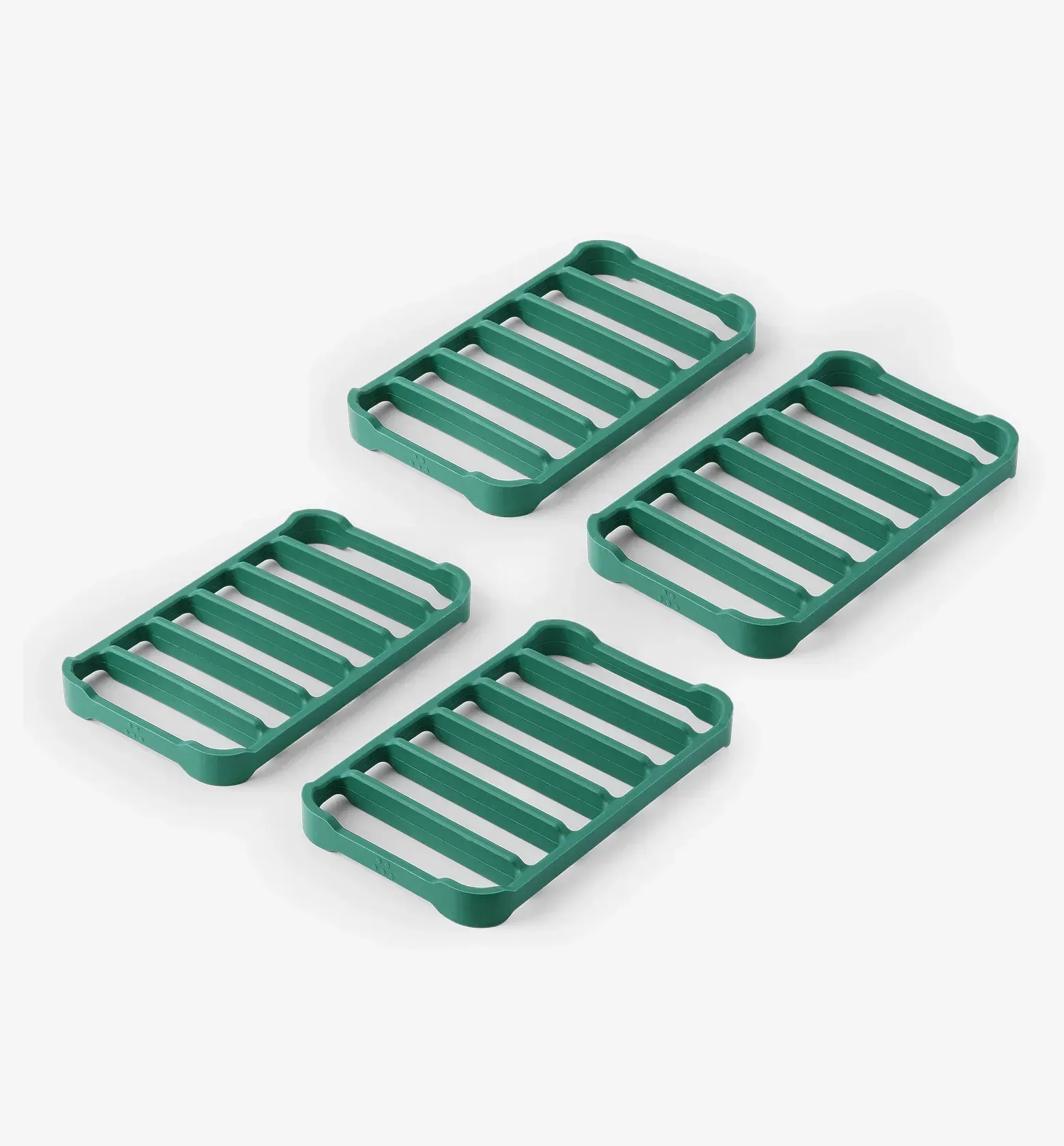 Silicone Roasting Racks – 4 Pack – Green