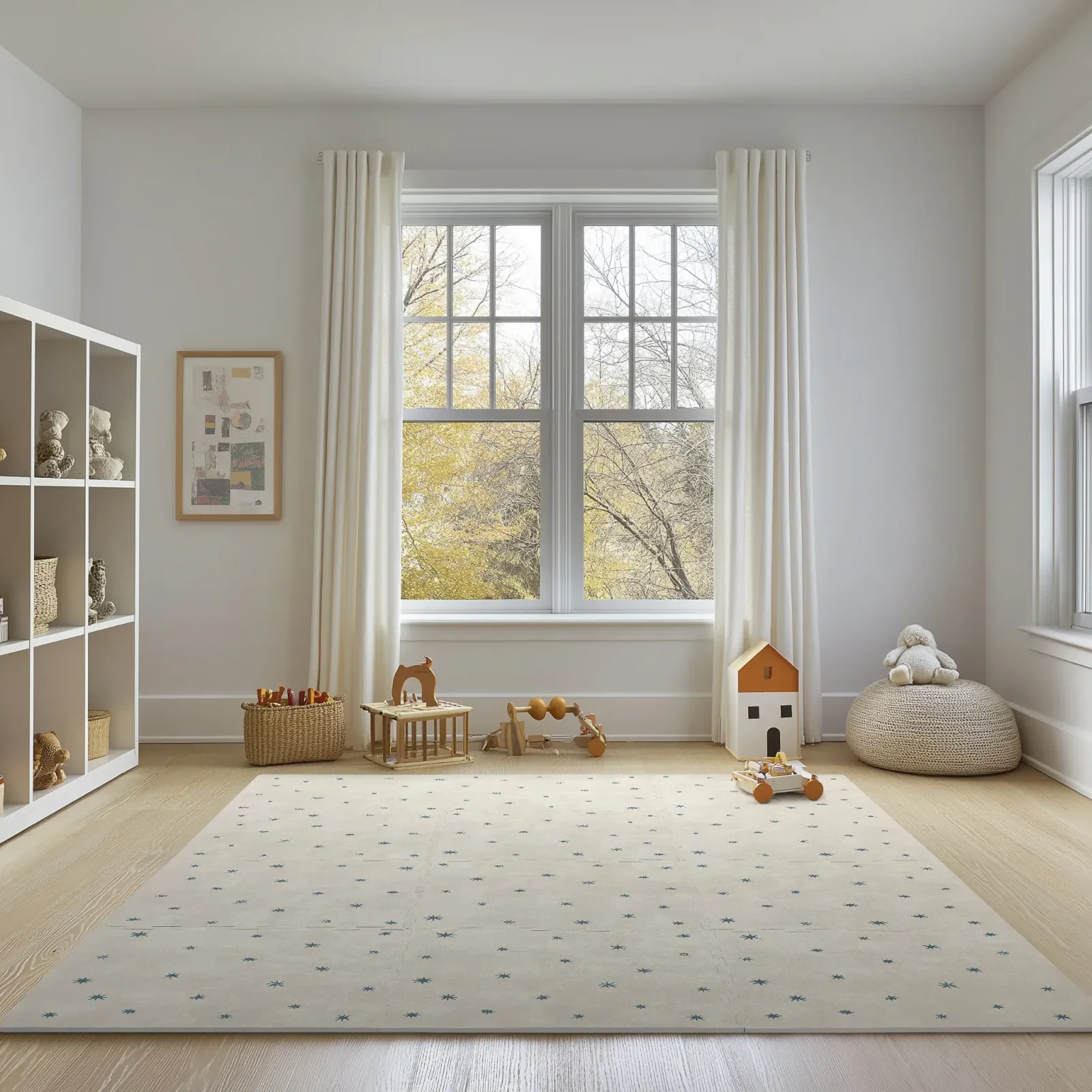 Stars – Oatmeal Play Mat