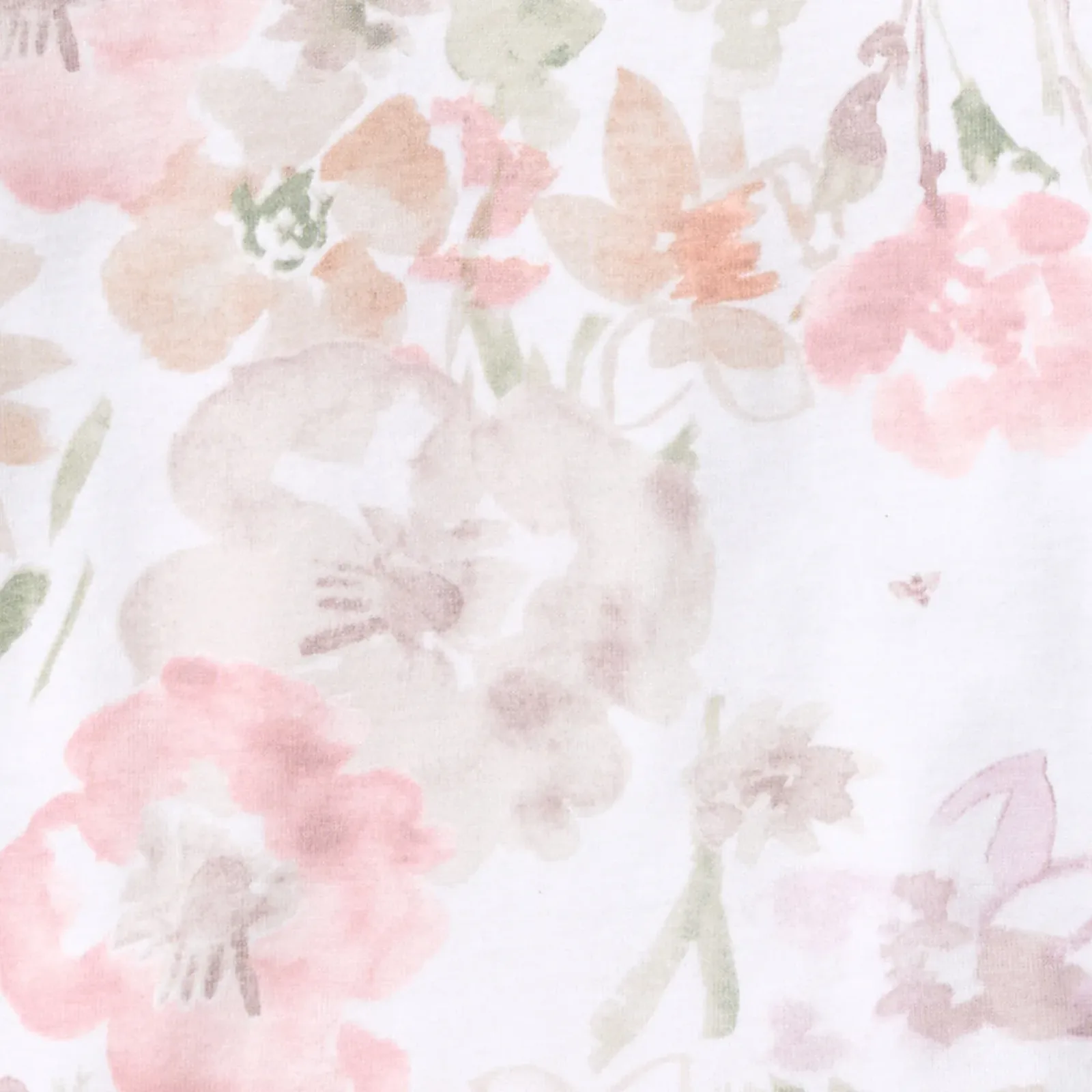 Flower Meadow Organic Cotton Two-Piece Pajamas