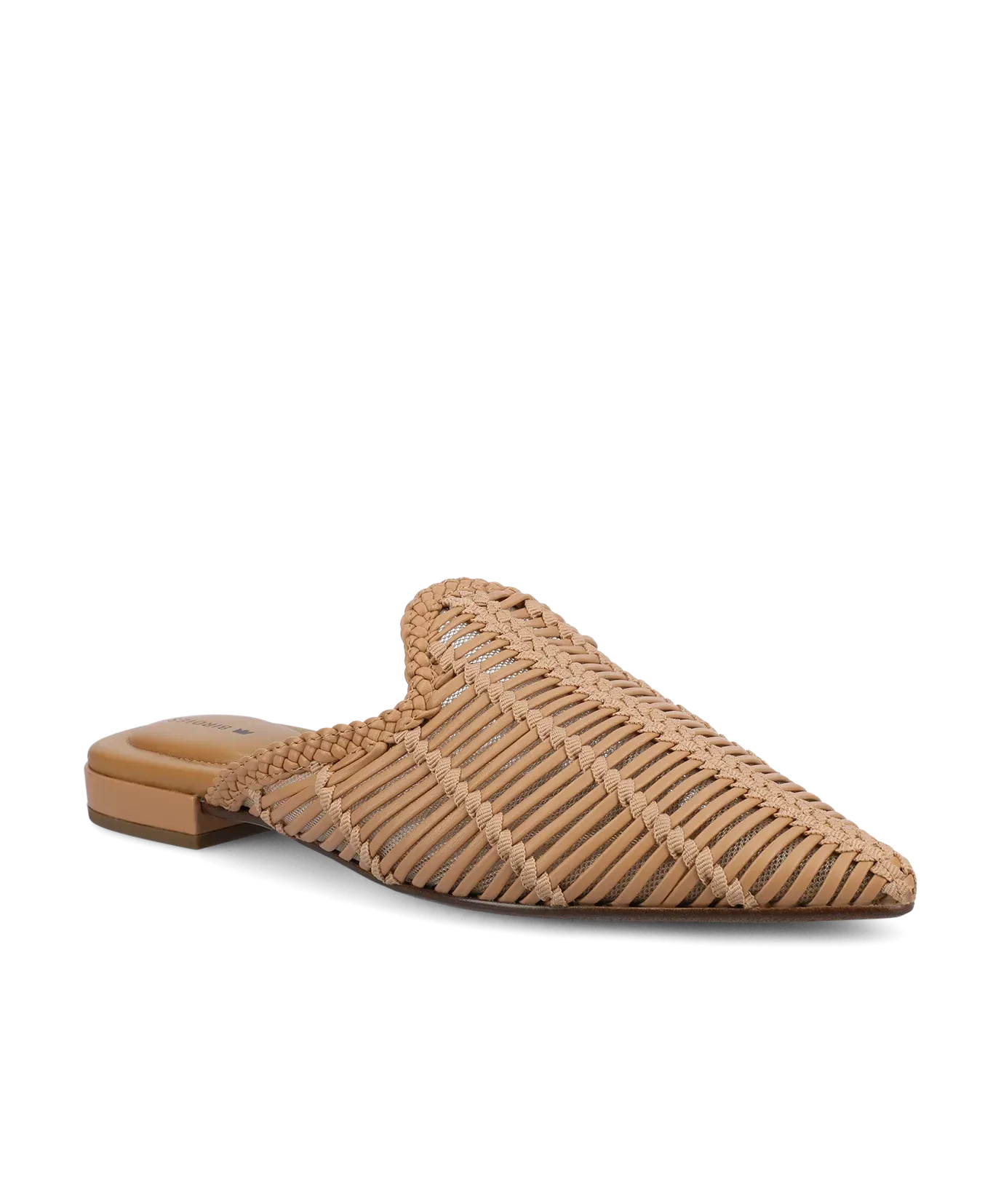 The Goldfinch 15 Woven Slide – Toffee Woven