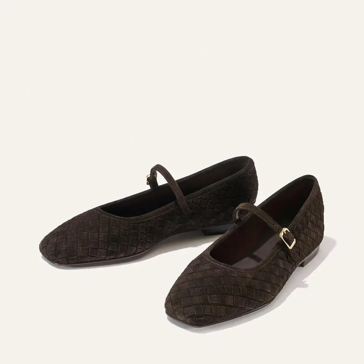 The Fonteyn Jane – Dark Chocolate Woven Pasado Suede