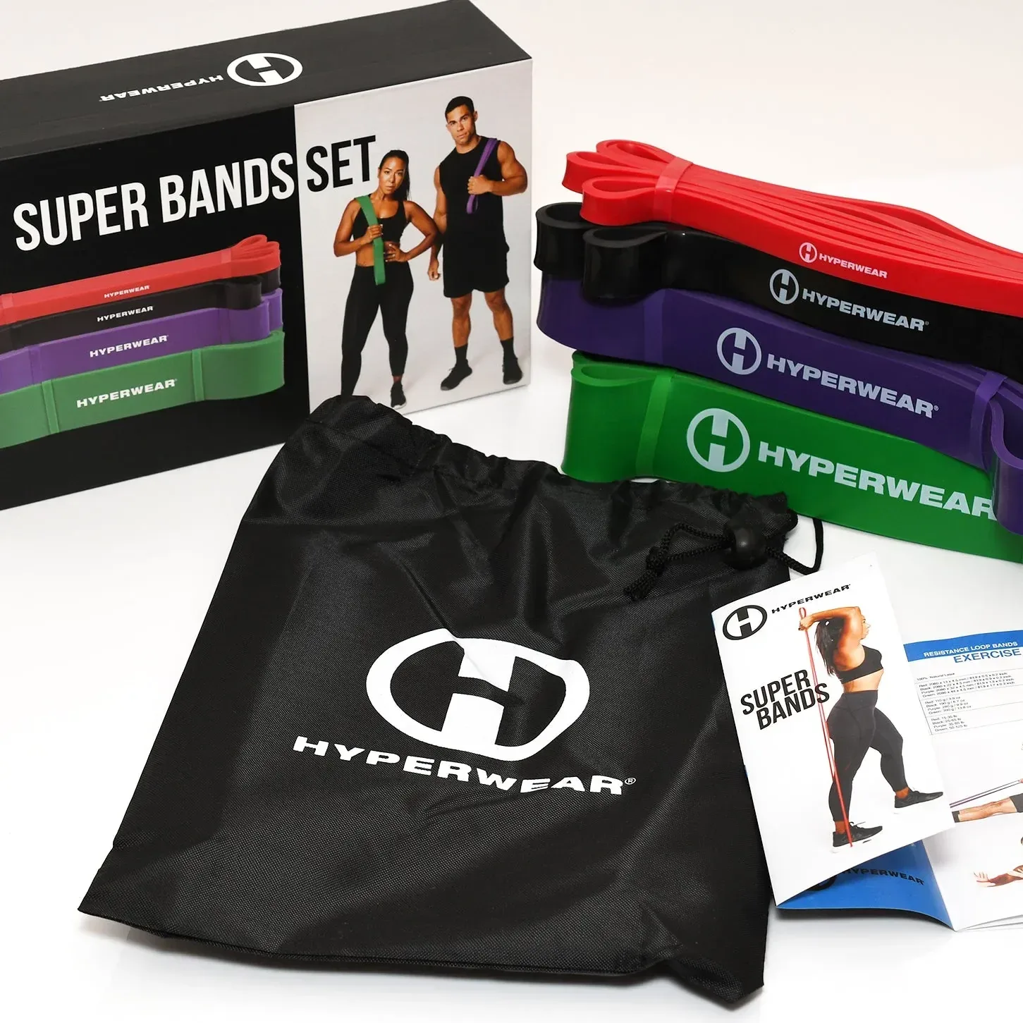 Super Bands – Heavy Duty Resistance Bands for Strength Training