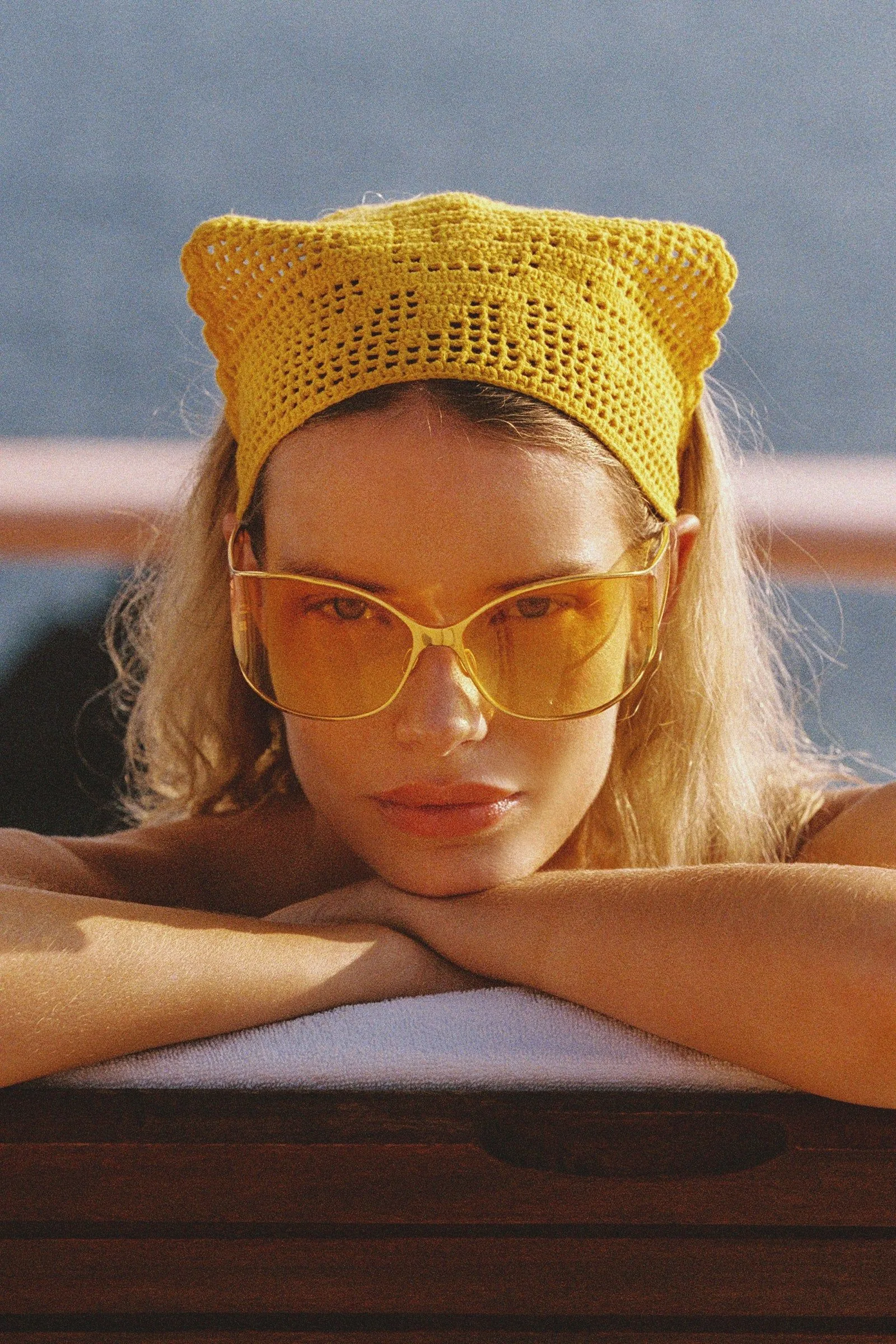 Triangle Bandana – Sunkissed