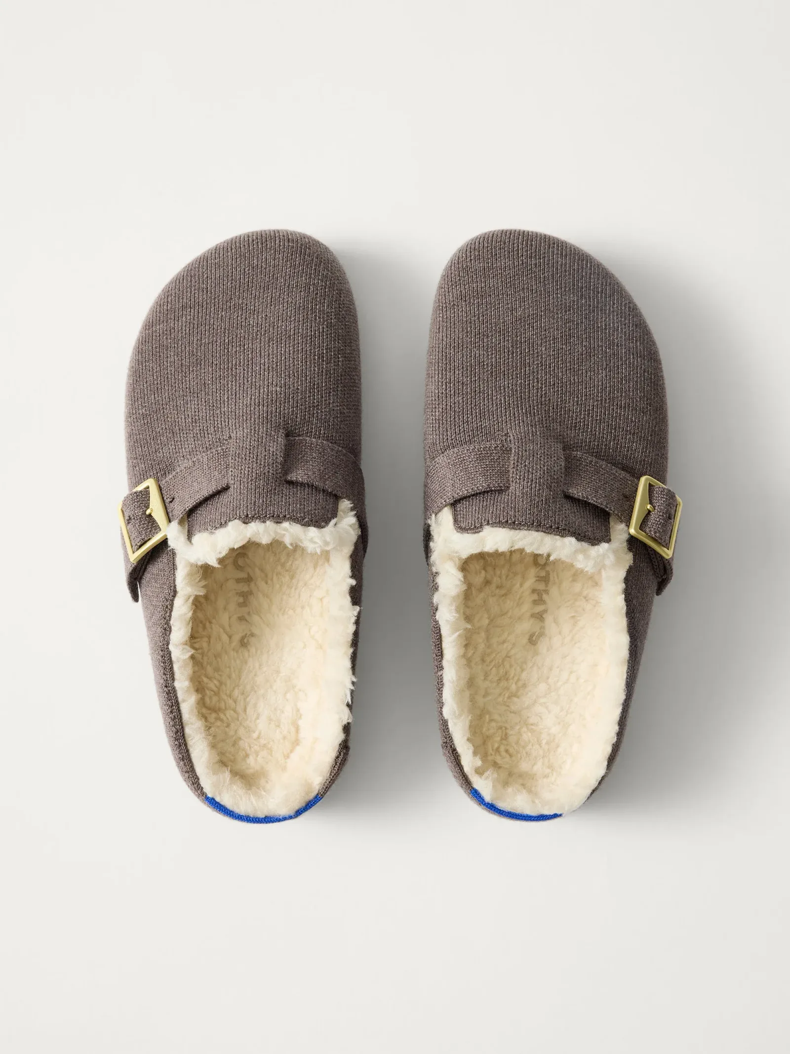 The Teddy Buckle Clog – Porcini