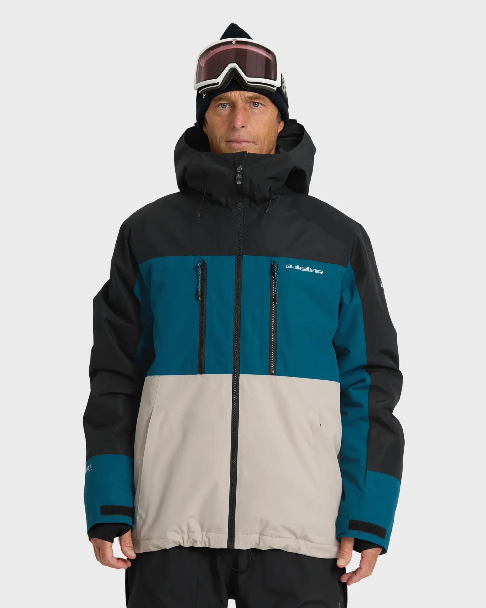 Sycamore Block 20K Snow Jacket – Blue Coral