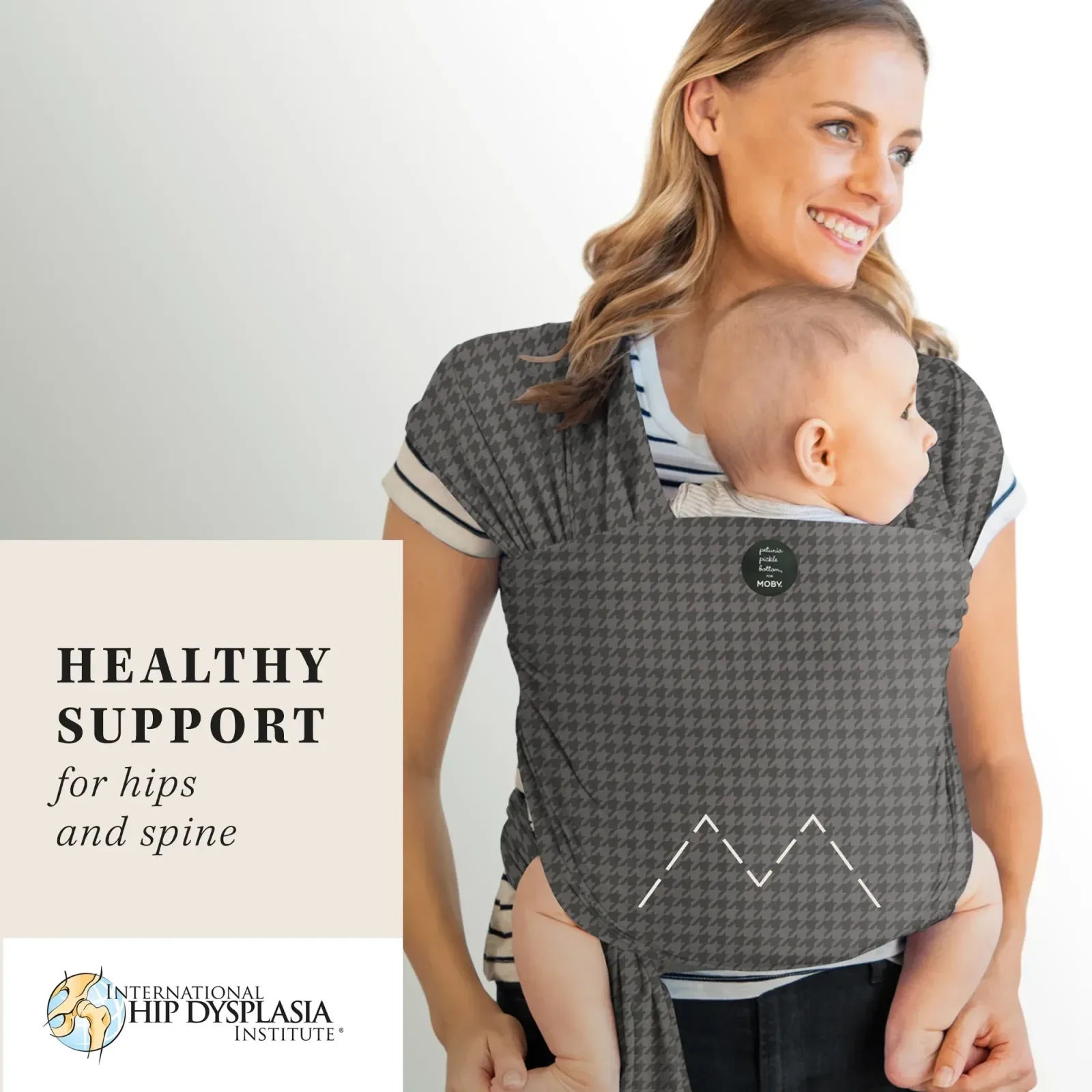 Classic Wrap Baby Carrier by Petunia Pickle Bottom – Houndstooth