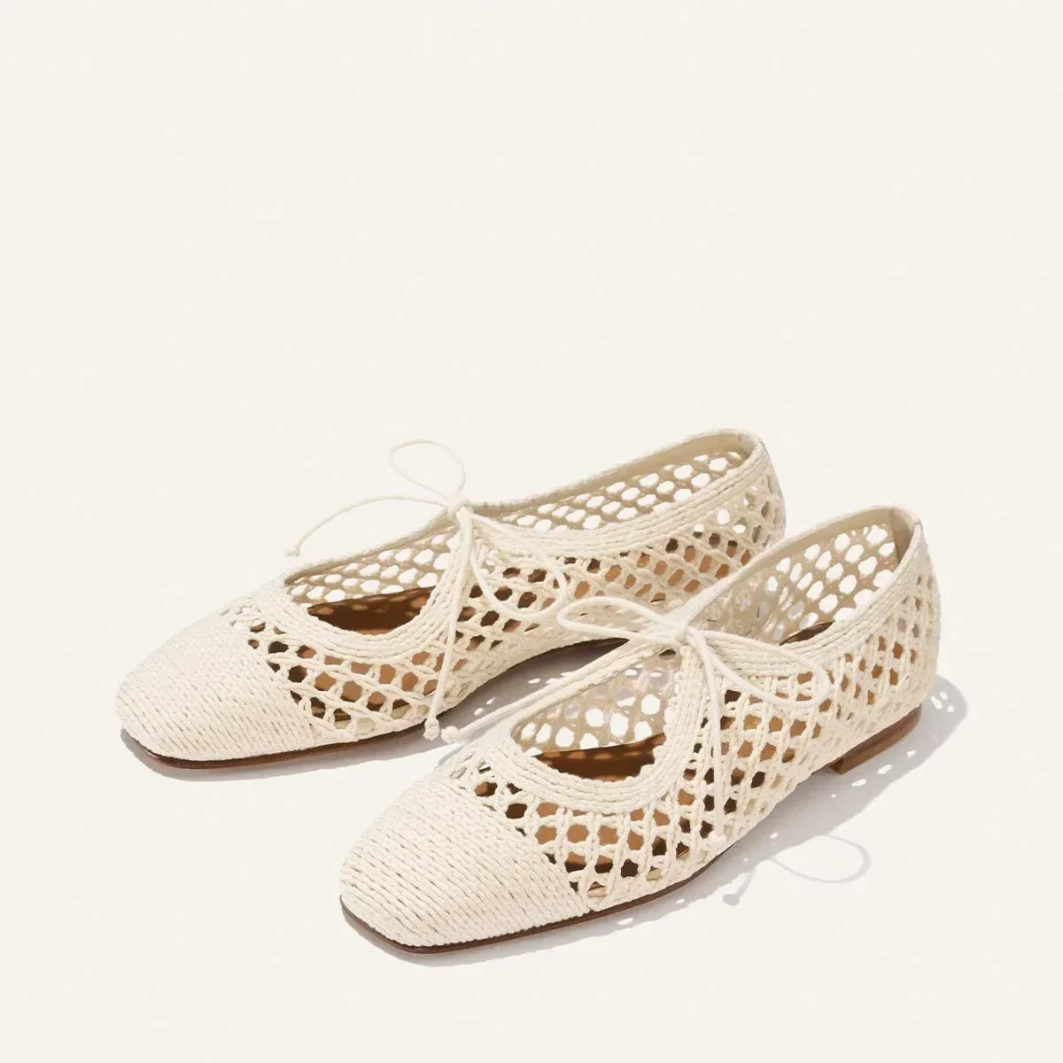 The Luna – Ecru Macrame