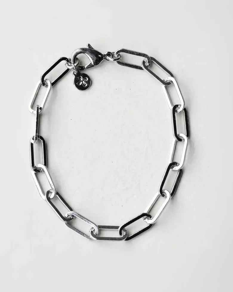 Paper Clip Chain Bracelet