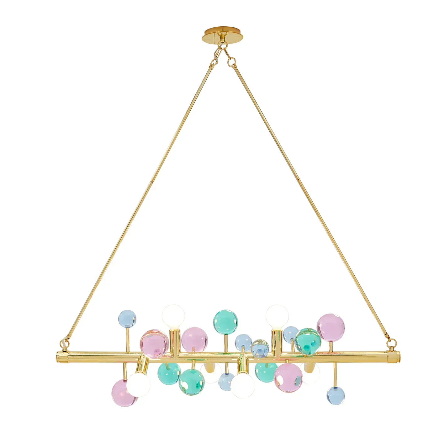 Globo Six-Light Linear Chandelier