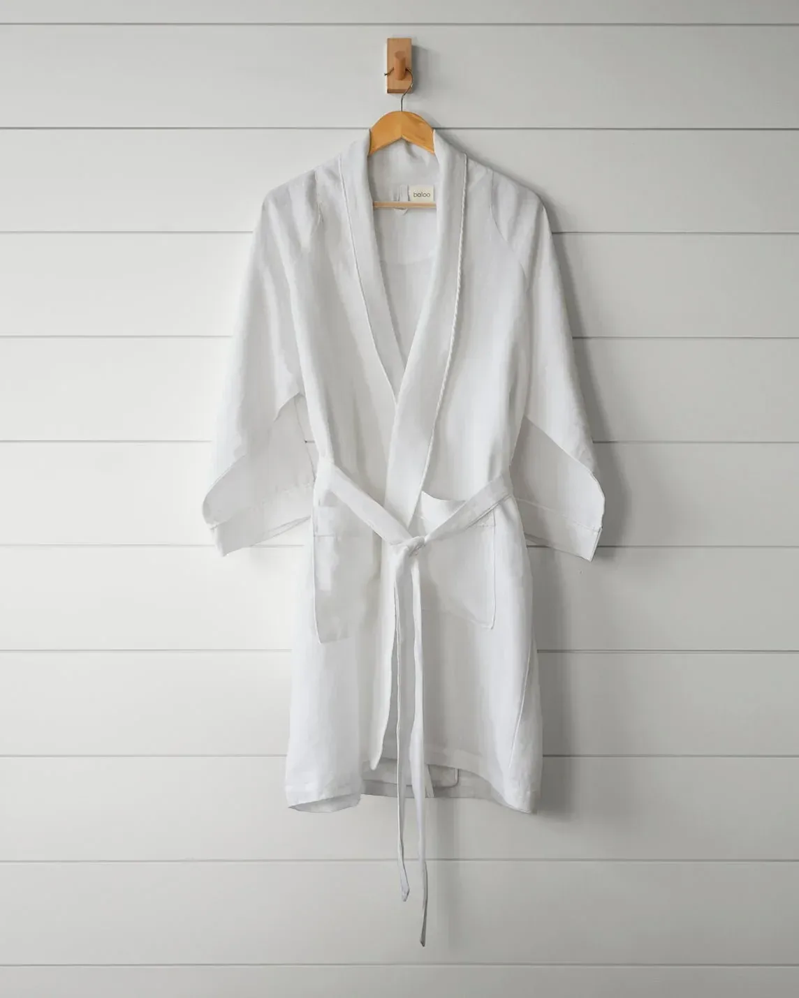 Paloma French Linen Robe