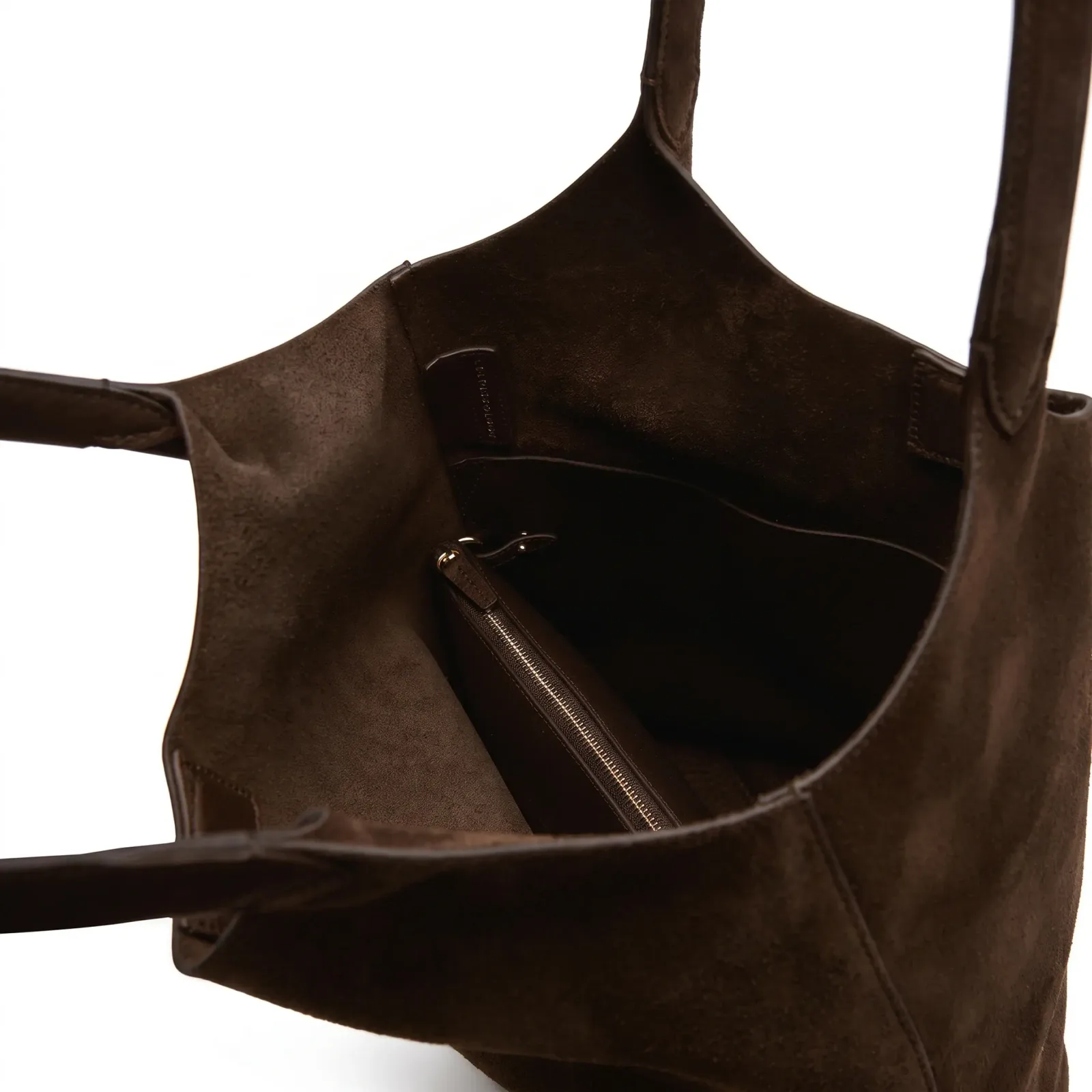 Mia Large Shopper Tote Tobacco Suede