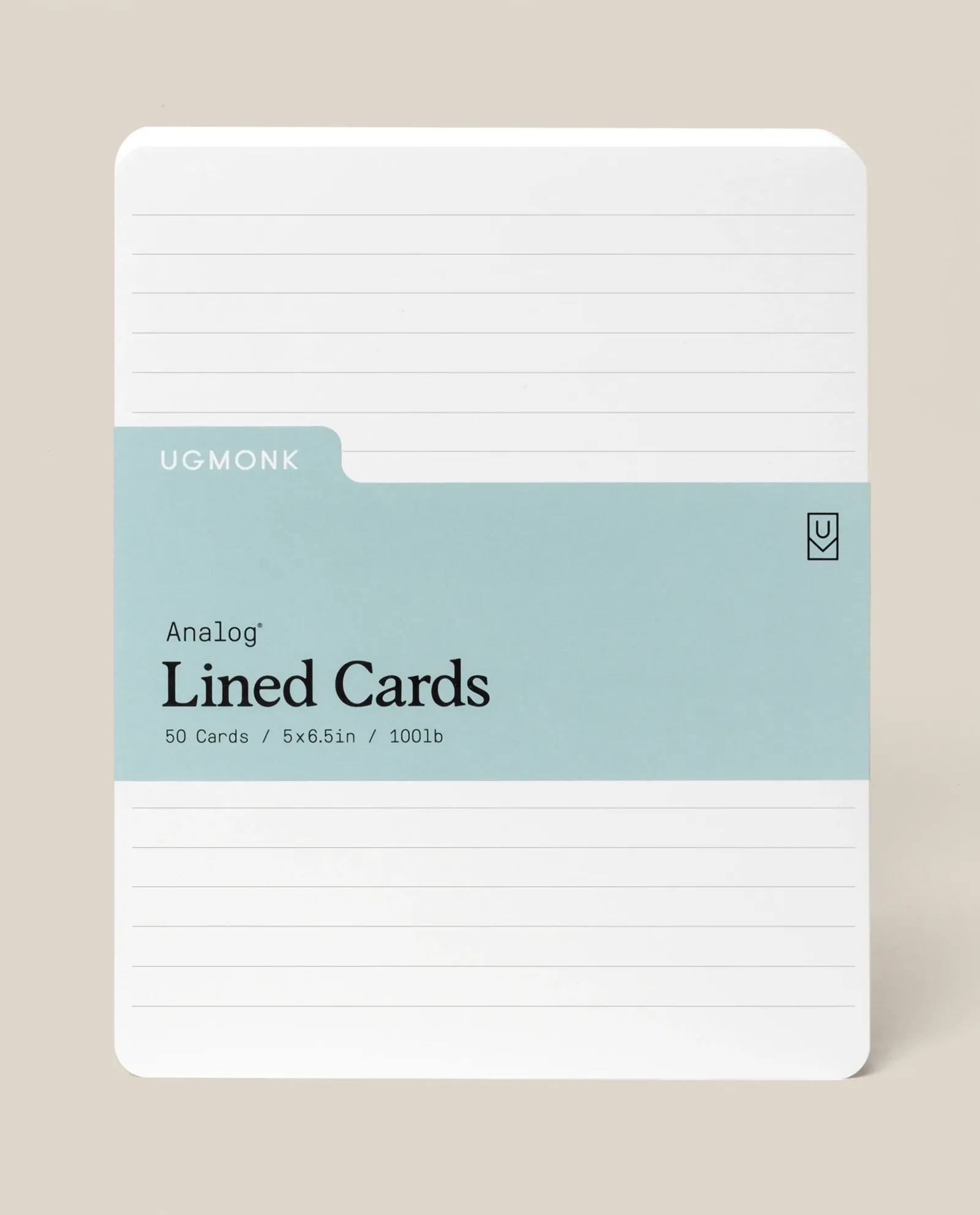 Analog Lined Cards – Large