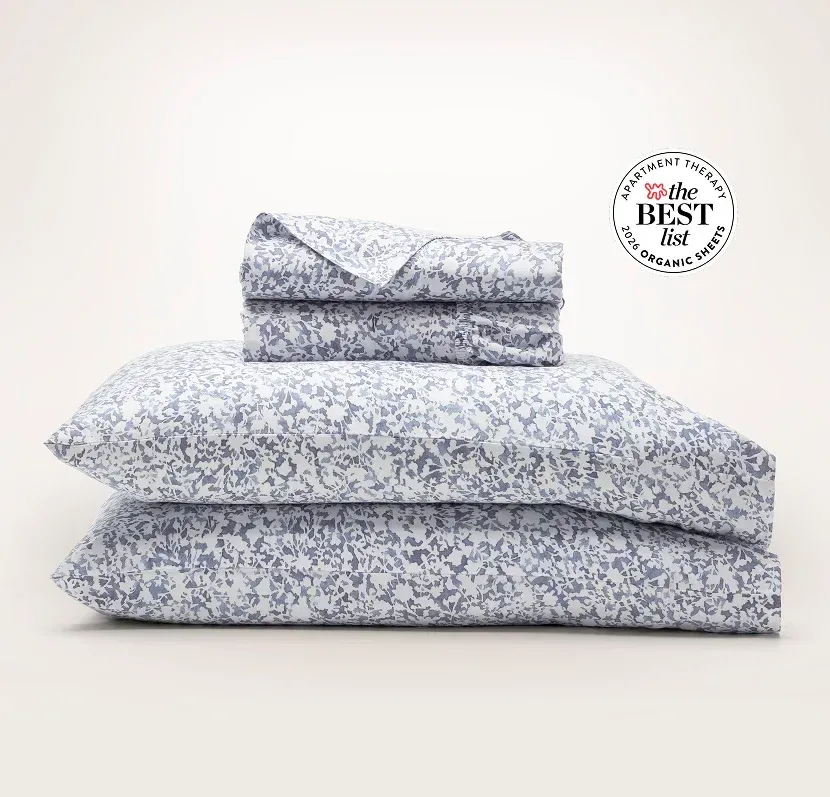 Percale Hemmed Sheet Set – Bay Garden