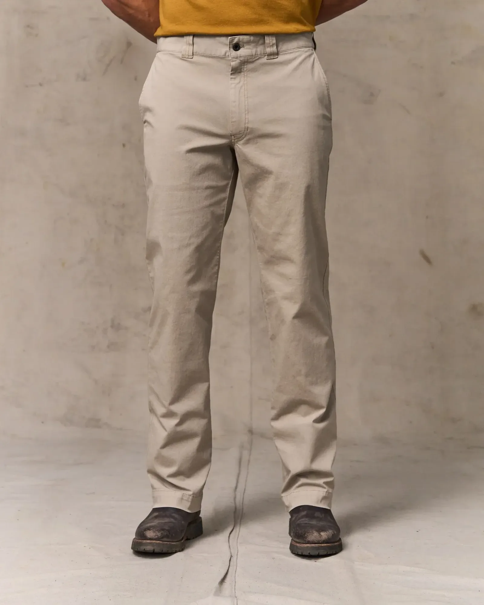 Granite Mountain Flat Front Pants – Buck Tan